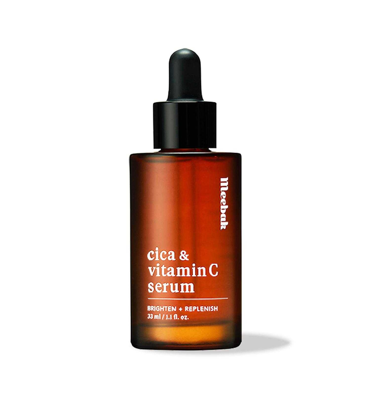 Cica Vitamin C Serum for Face - Korean Anti-Aging Discoloration Correcting Serum 1.1oz - Buy Online on SooperMarket.com