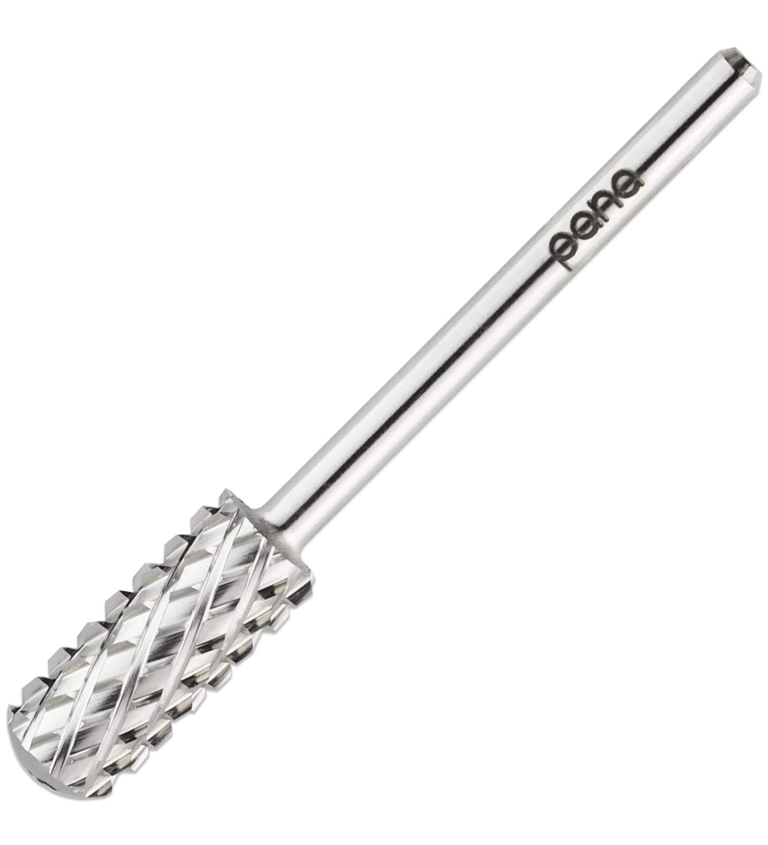 PANA 3/32 Smooth Top Small Barrel Silver Carbide (4X Coarse) - Professional Nail Drill Bit - Buy Online on SooperMarket.com
