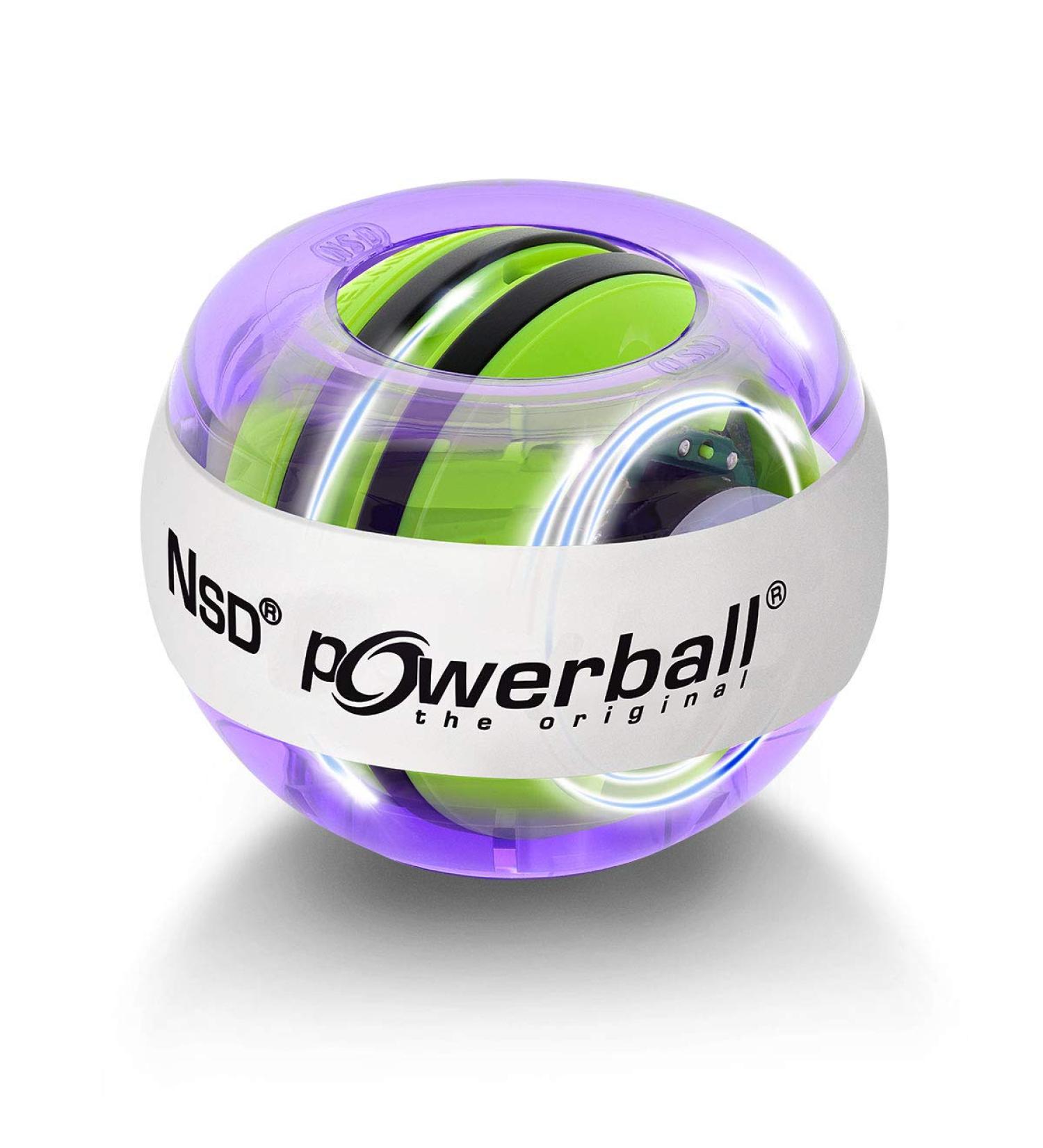 Powerball Autostart Multilight - Gyroscopic Hand Trainer with Blue-Red Light | Original Kernpower | International Shipping - Buy Online on SooperMarket.com