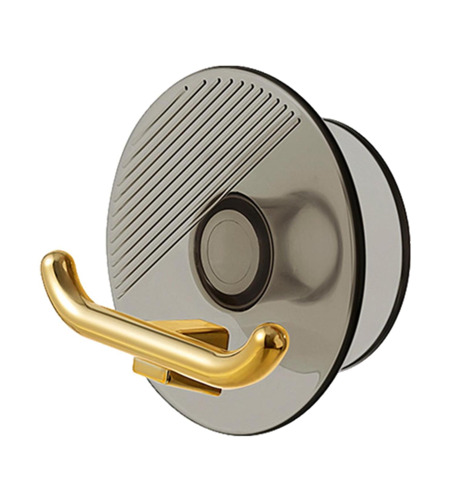 Eastuy Socket Holder & Organizer - Drill-Free Key & Bathrobe Hook Translucent Gray Storage Solution for Kitchen Bathroom & Coats - Buy Online on SooperMarket.com