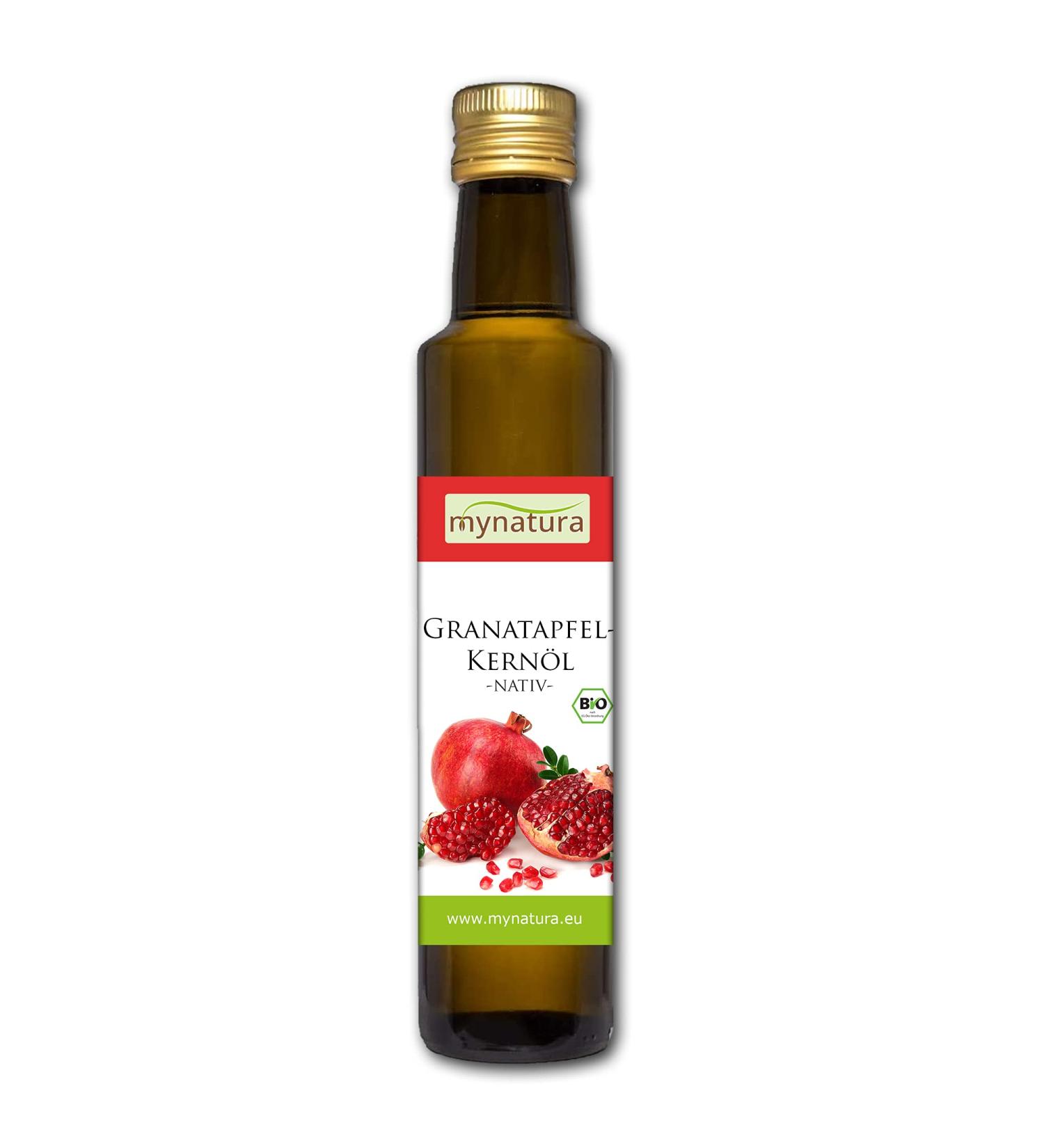 Mynatura Bio Pomegranate Core Oil - 100ml Natural Skin Care | Vitamin & Mineral Rich Cosmetics - Buy Online on SooperMarket.com