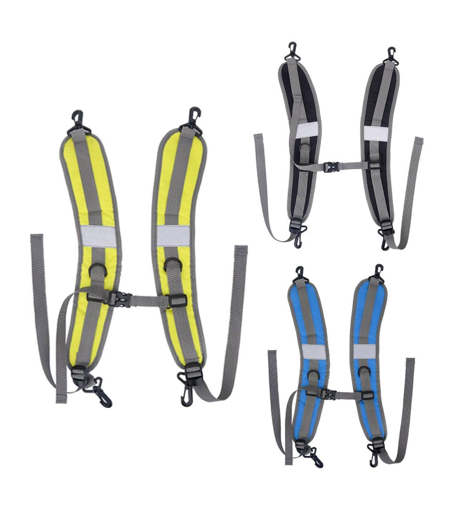Durable Adjustable Nylon Backpack Straps | Replacement Shoulder Strap Accessories - Blue - Buy Online on SooperMarket.com