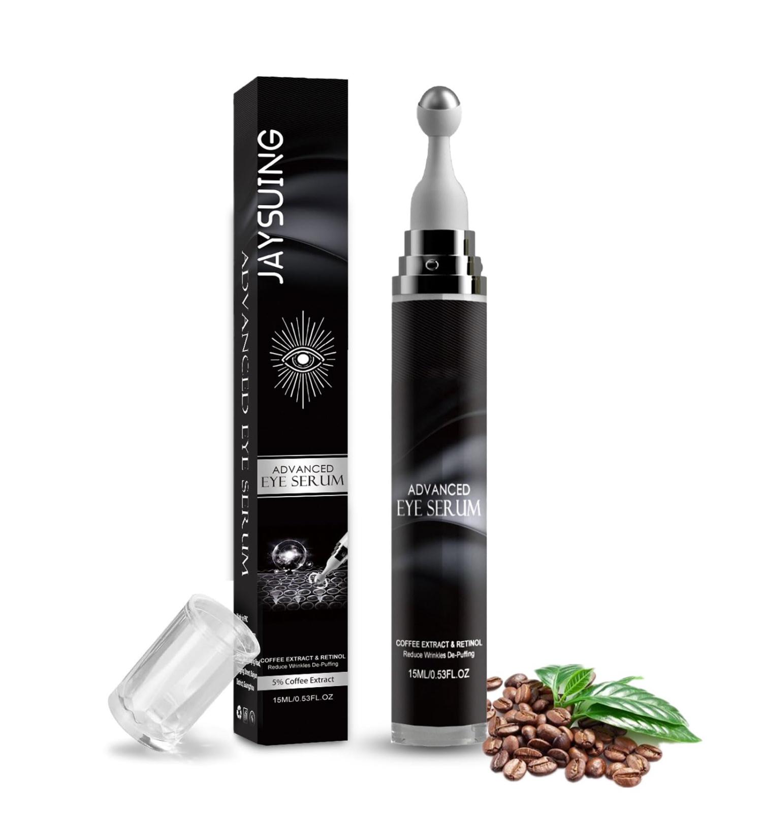 Eye Serum Against Dark Circles and Swelling Eye Care Anti-Ageing Eye Serum with Triple Effect Hyaluronic Acid - Buy Online on SooperMarket.com