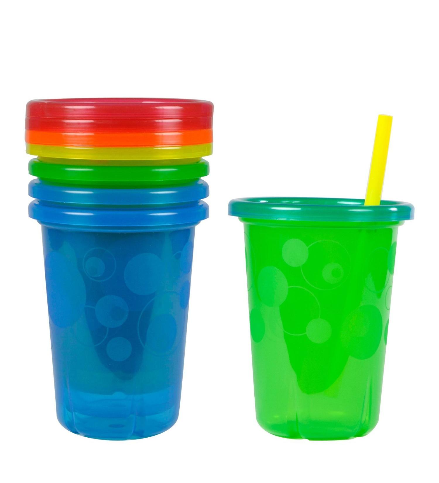 2X The First Years Take and Toss Straw Cups 10 Ounce 4 Count
