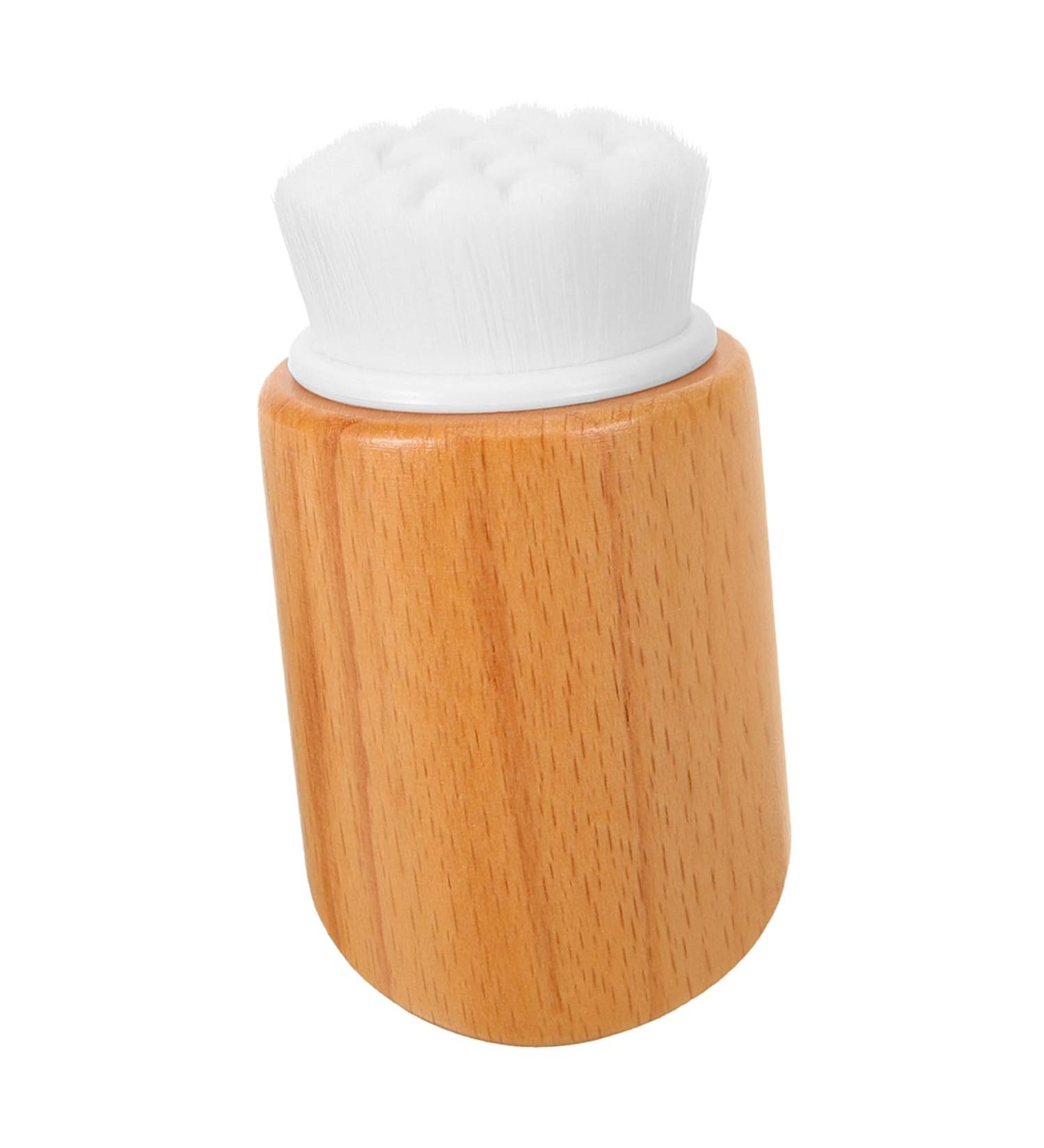 Gogogmee face scrubber exfoliator exfoliate for face scrubber makeup remover brush manual exfoliating brush bath brush fiber Beech facial cleansing brush face scrubber - Buy Online on SooperMarket.com