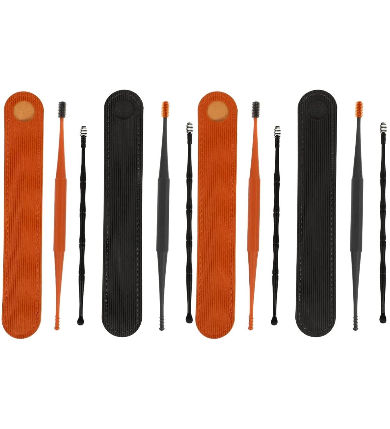Double Massage Color Home Cleansing Tool Set - Portable Adult Spiral Tweezer for Care, Picnic & Wax Removal - 4 Sets - Buy Online on SooperMarket.com