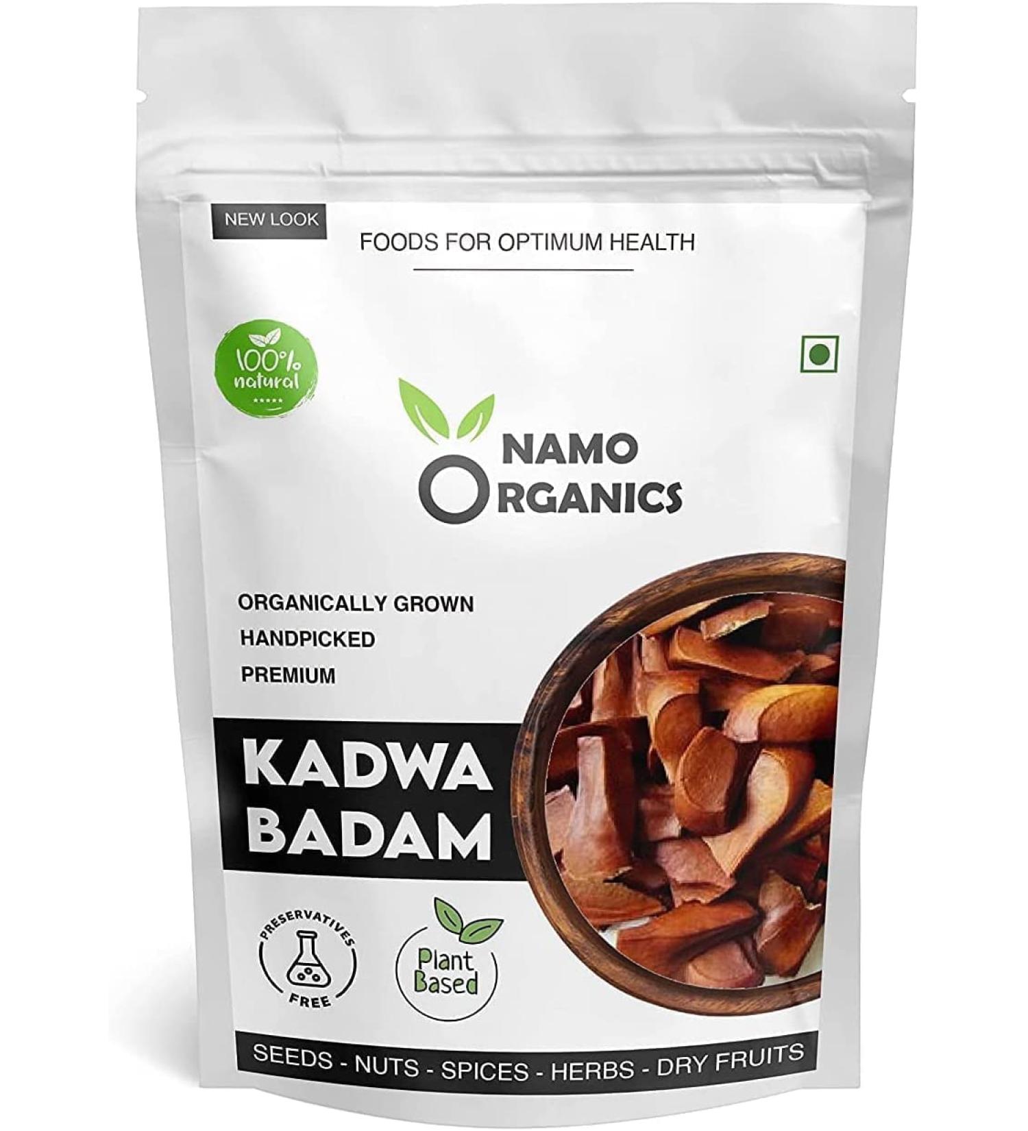 Metrol Namo Organics - Sugar Kadwa Badam - 250 Gm - Diabetes Bitter Almonds - Sky Fruit/Mahogany Seeds - Sourced from 100% Organic Farms (Bitter Almond) - Buy Online on SooperMarket.com