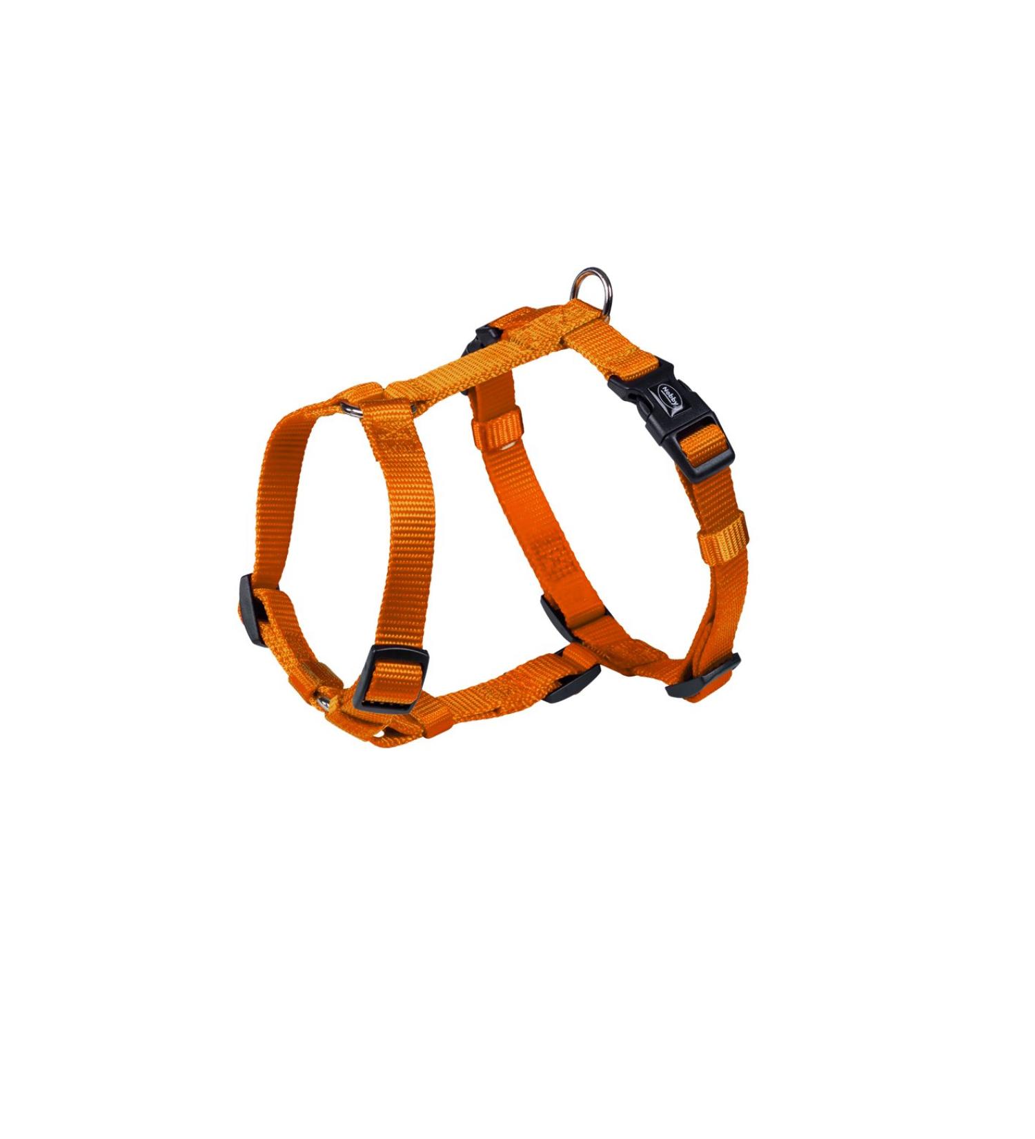 Nobby Classic Orange Harness for Dogs - Adjustable 70-90 cm 25 mm Width - Durable & Comfortable - Buy Online on SooperMarket.com