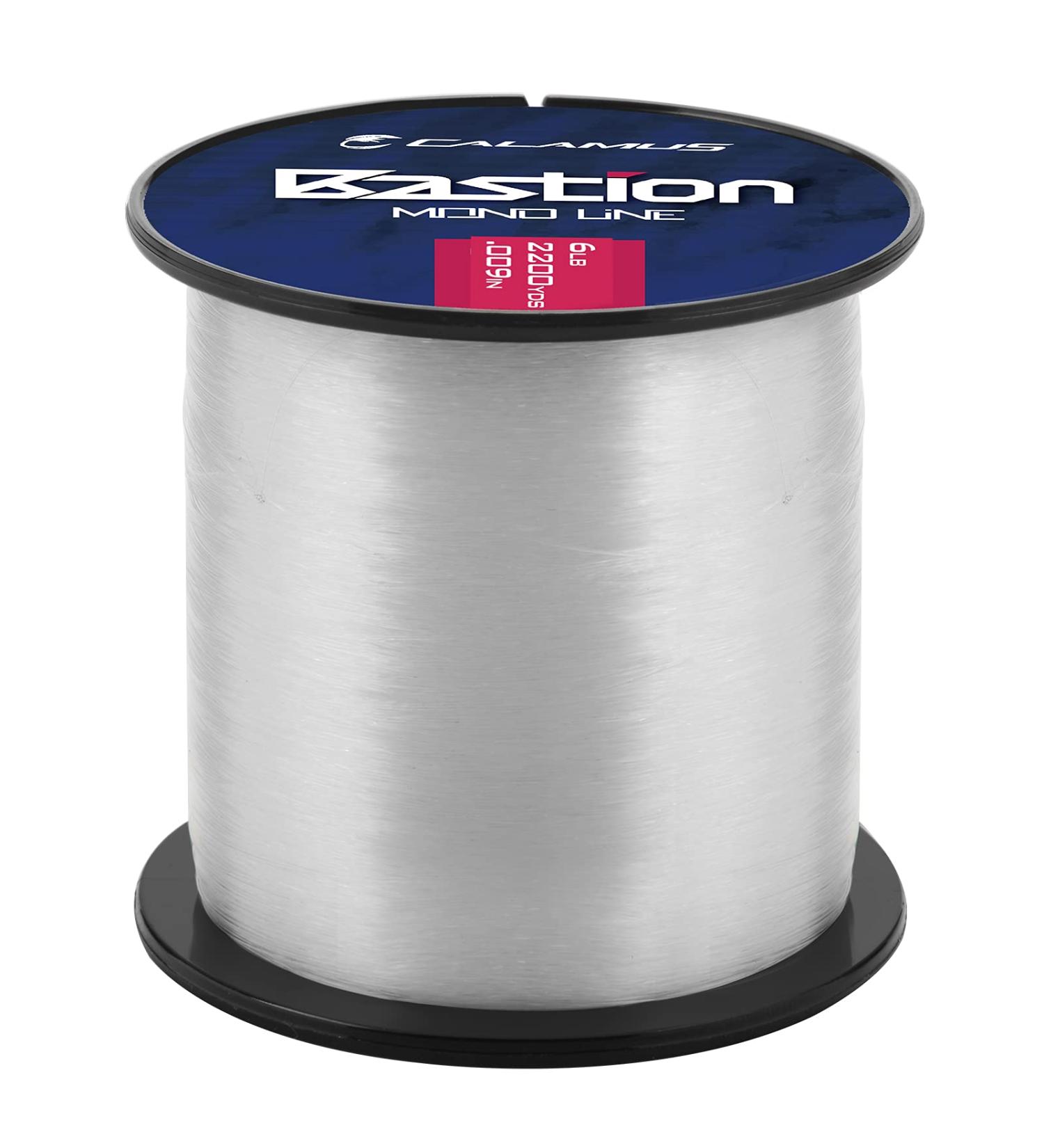 Calamus Bastion 4LB/1200Yards Monofilament Fishing Line - Strong Abrasion Resistant Nylon Line for Freshwater and Saltwater Fishing - Buy Online on SooperMarket.com