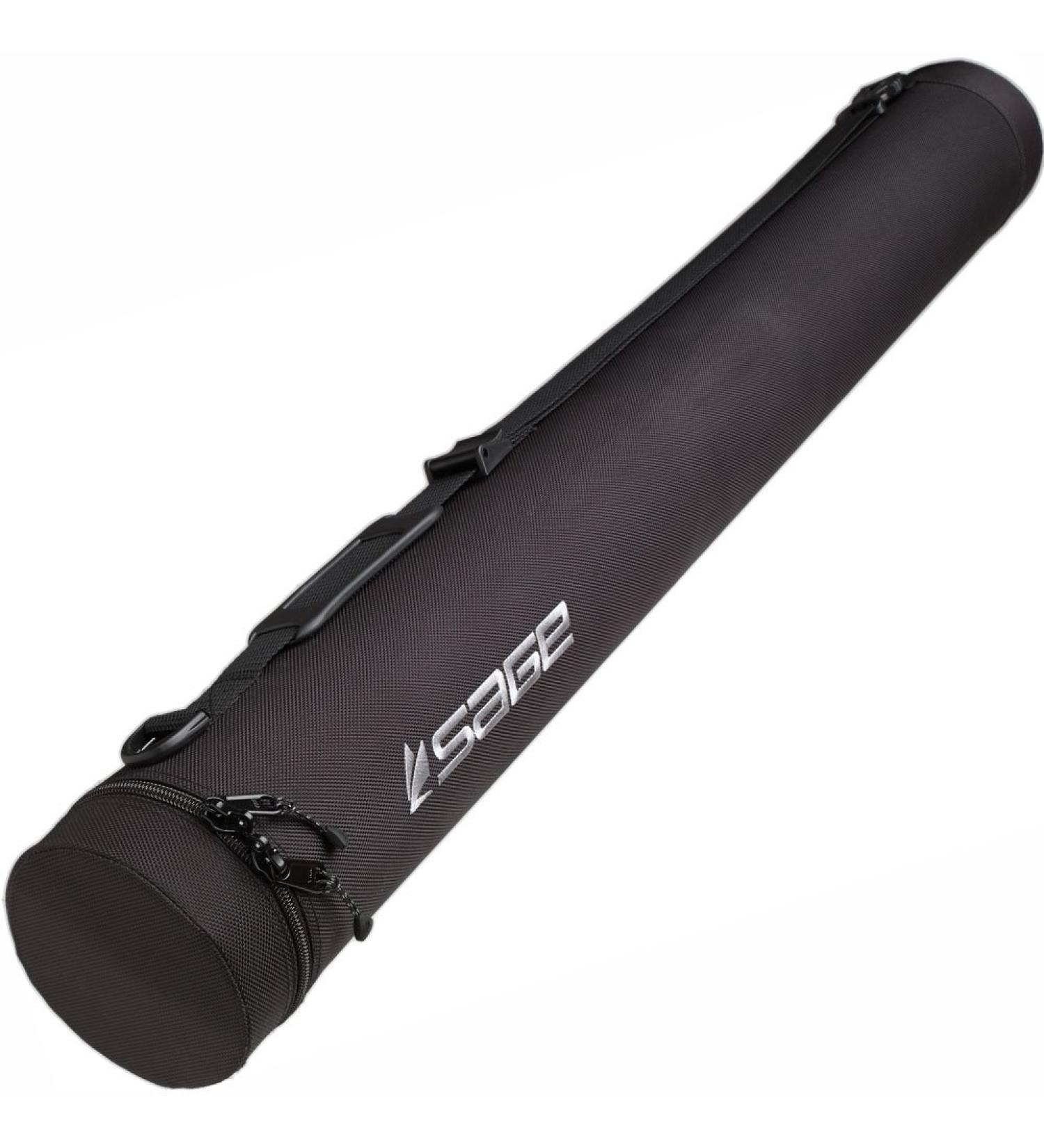 Sage Luggage Ballistic Rod Tube Bulk 10-Foot 4pc Rod 4", Black