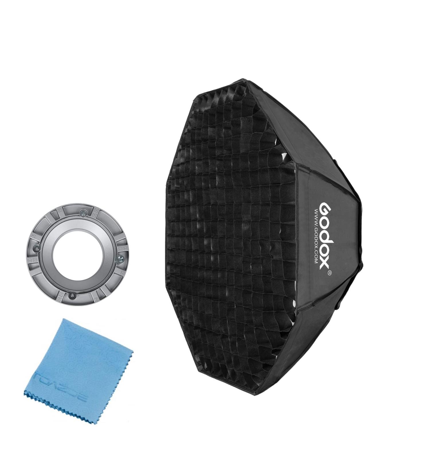 Godox softbox 95cm 37" Octagon Honeycomb Grid Strip Softbox Strip Box with Bowens Mount FW 95CM
