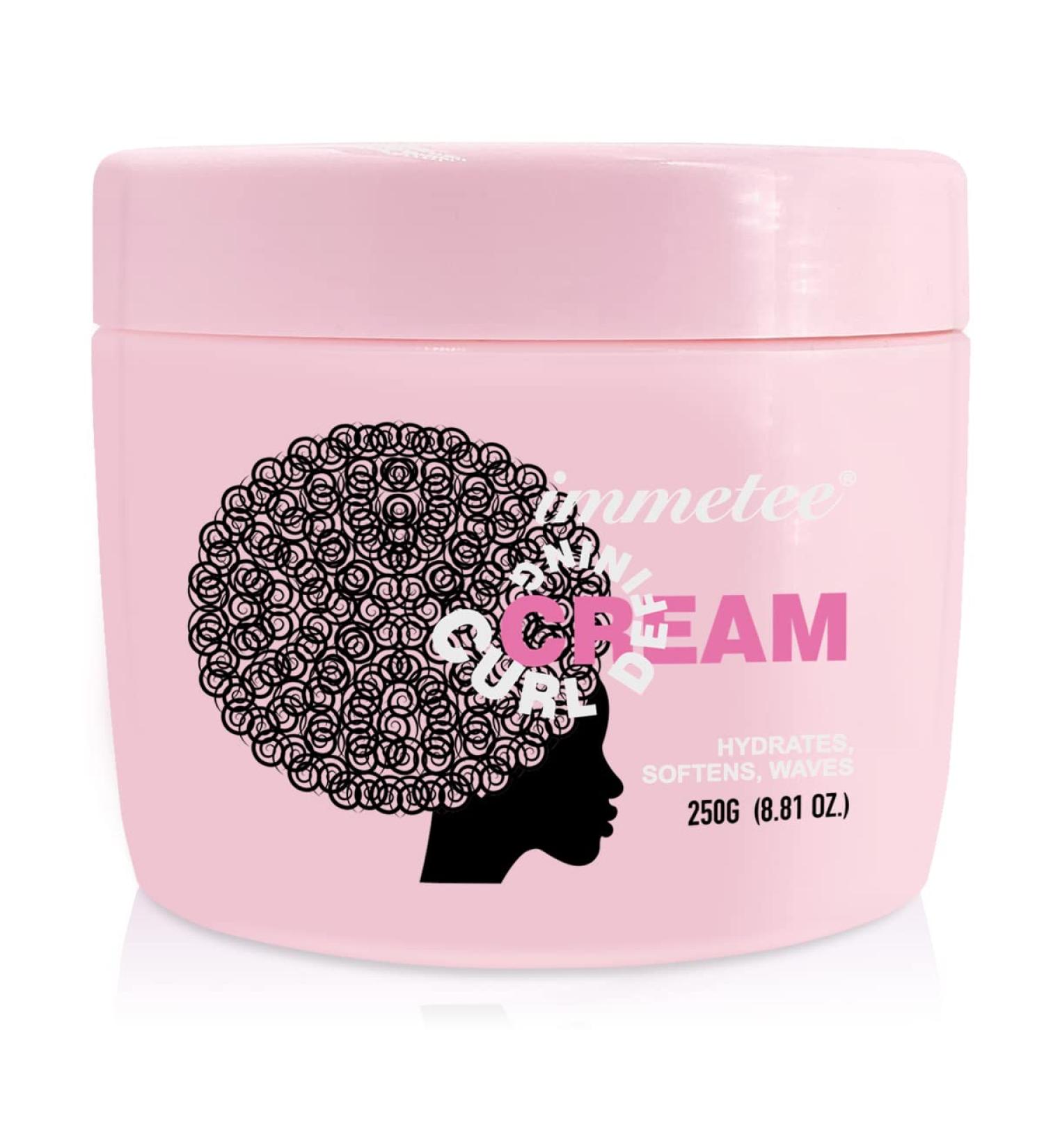Immetee Curl Defining Cream - Frizz Control for Wigs & Natural Hair | 250g | Curls Hair Cream International Shipping - Buy Online on SooperMarket.com