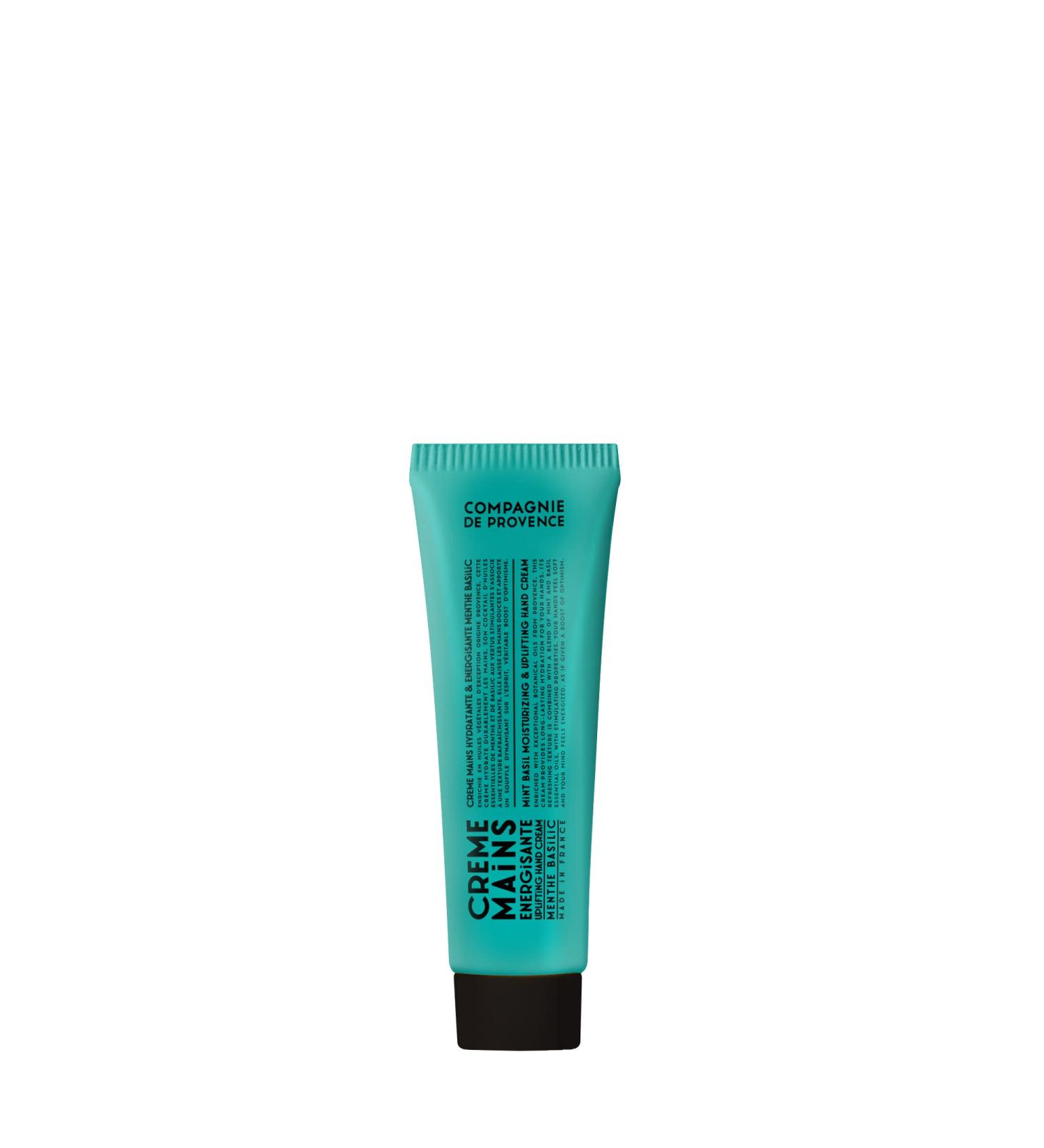 Compagnie de Provence Hand Cream Mint Basil 30 ml with a Refreshing Texture Hydrated and Revitalised - Buy Online on SooperMarket.com