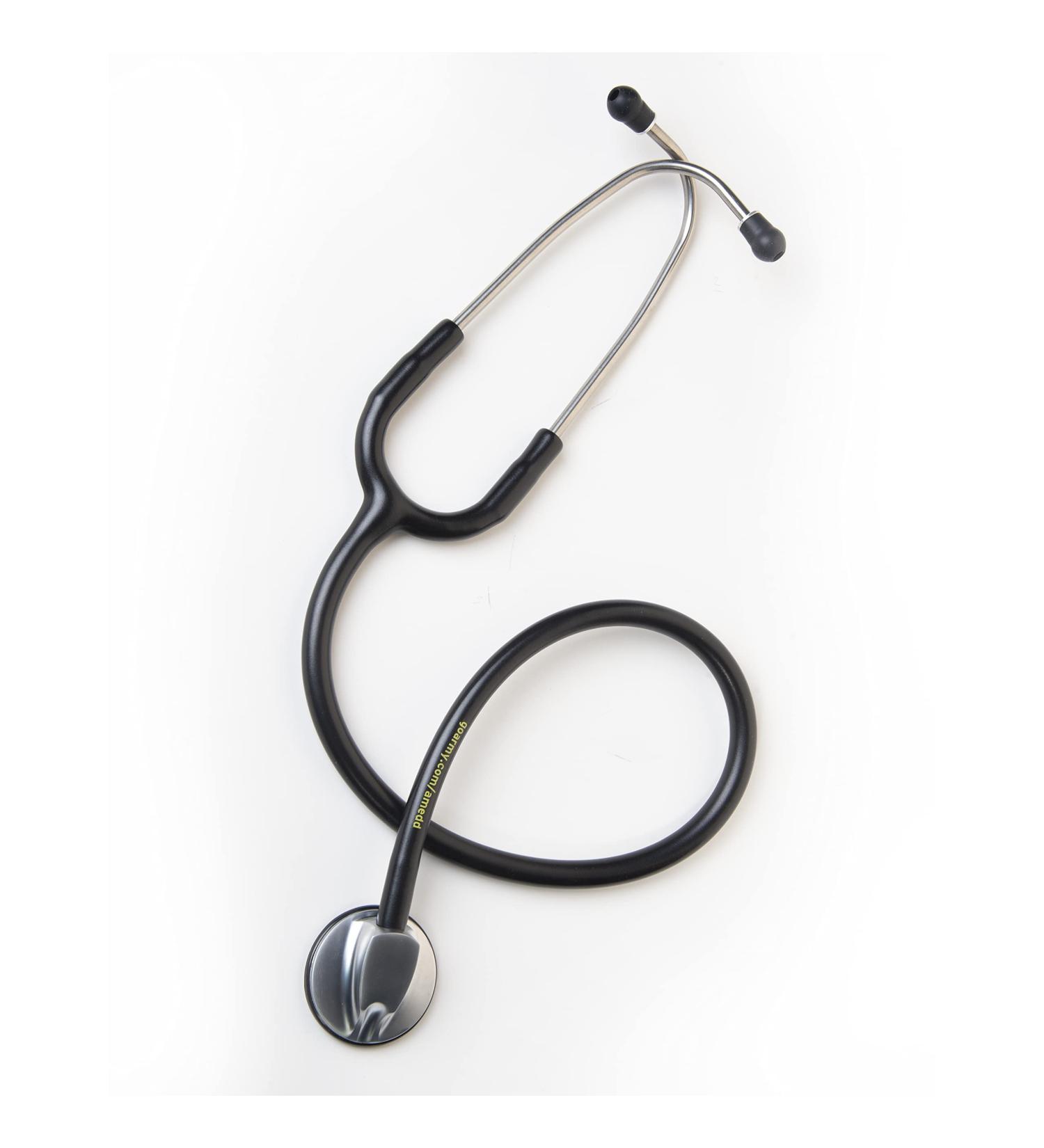 U.S. Army Stethoscope - OEM Classic Single Head Cardiology 27 Inch (Black) for Medical & Clinical Use - Buy Online on SooperMarket.com