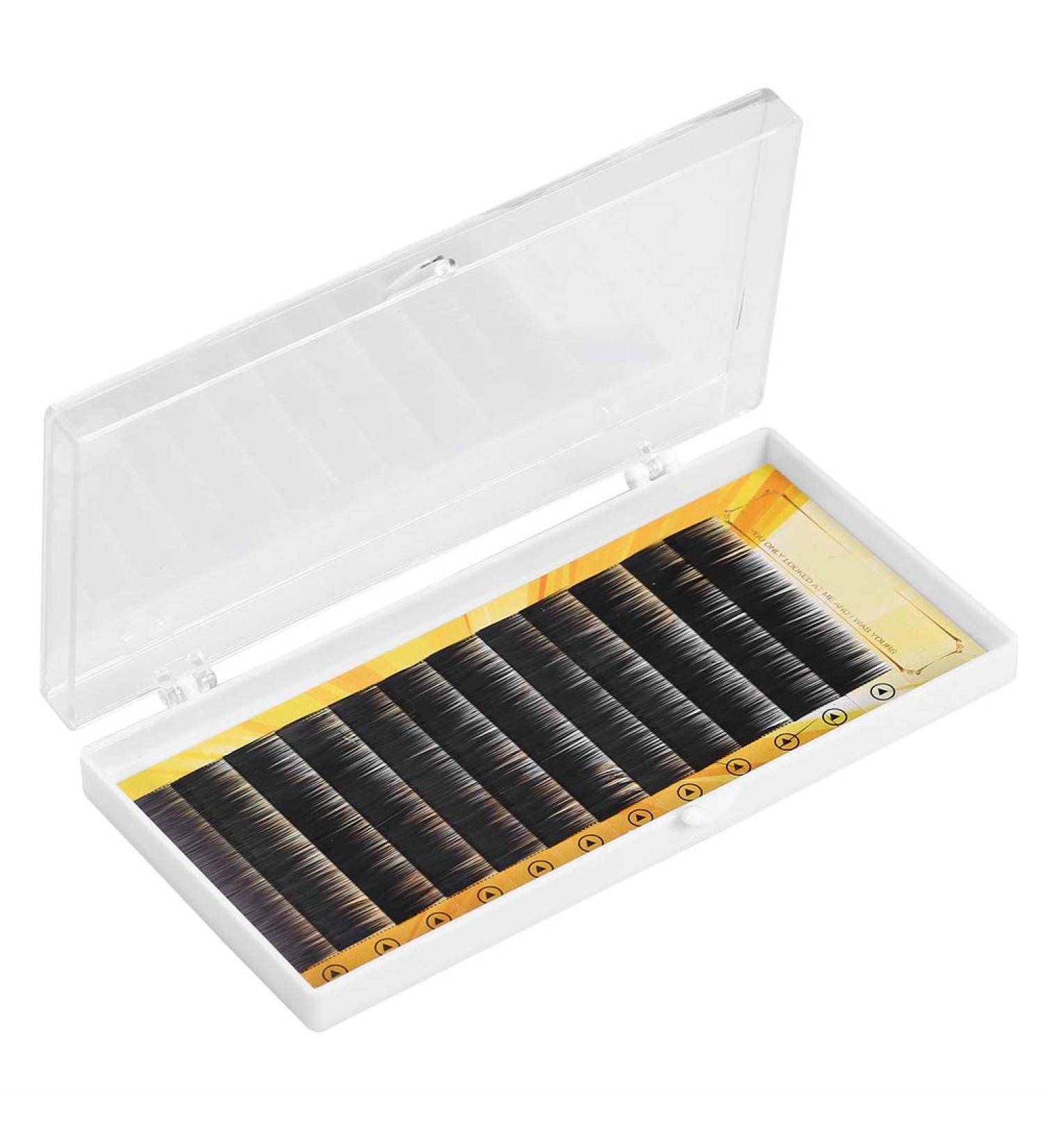 Buy Eyebrow Extensions - False Eyebrows in Plastic Box | Dust Proof & Sanitary 9mm 10mm 11mm - Shop Now for International Shipping - Buy Online on SooperMarket.com
