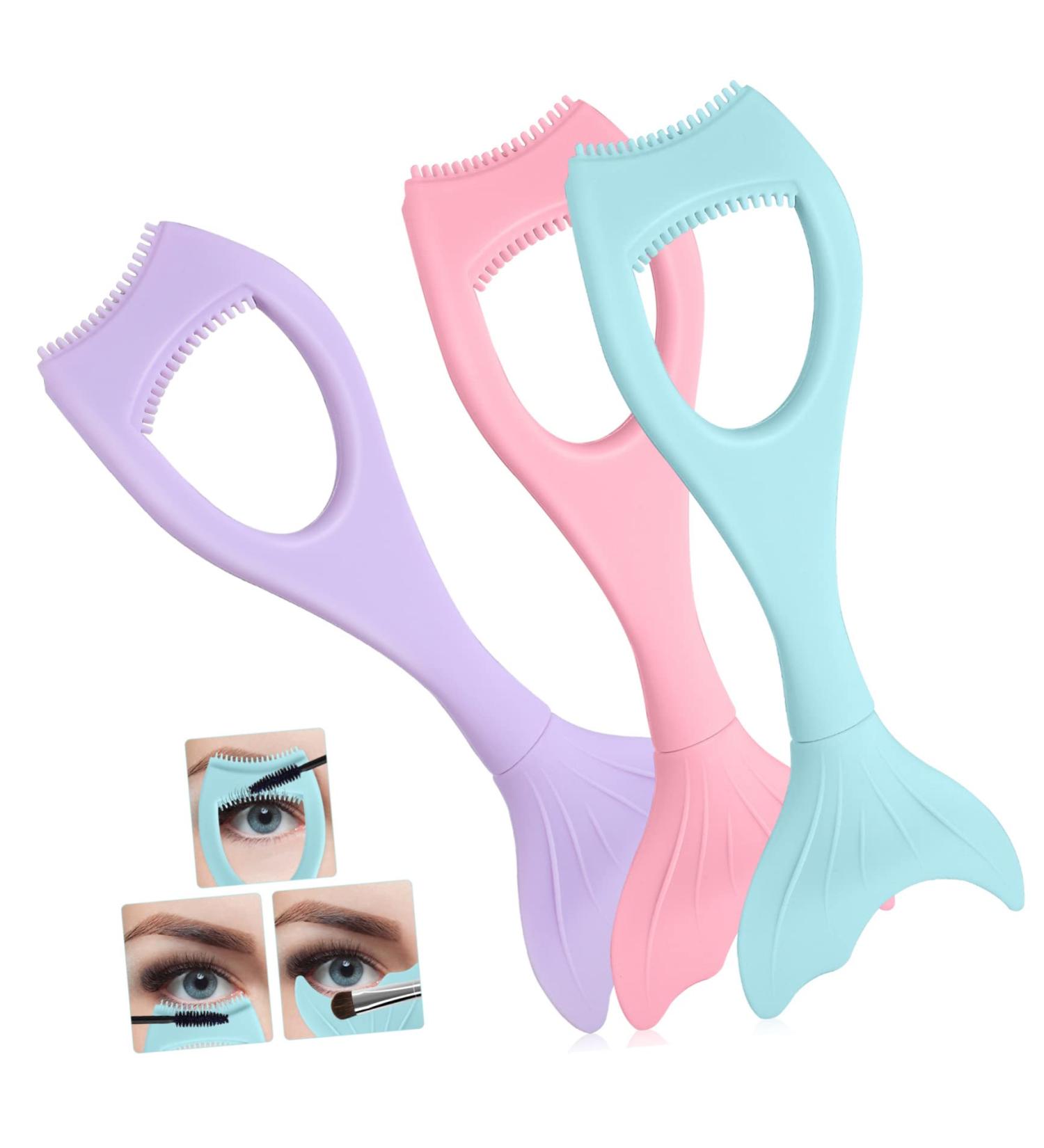 WOFASHPURET 3pcs Eyeliner Auxiliary Artifact Eyelash Tool Lash Buddy Eyelash Mascara Shield Make up Safety Mask - Buy Online on SooperMarket.com
