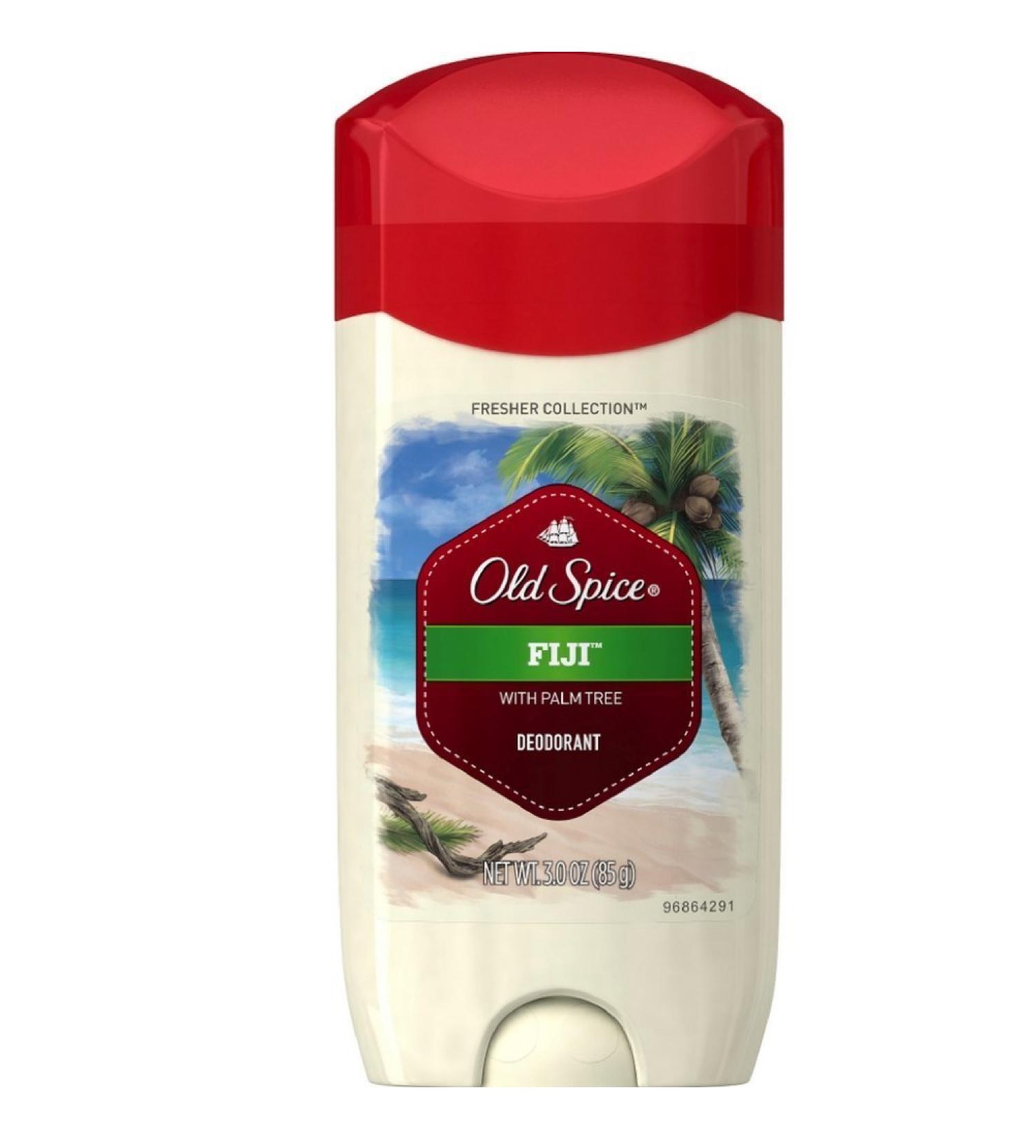 Old Spice Fresh Collection Fiji Scent Men's Deodorant 3 Oz Pack of 3