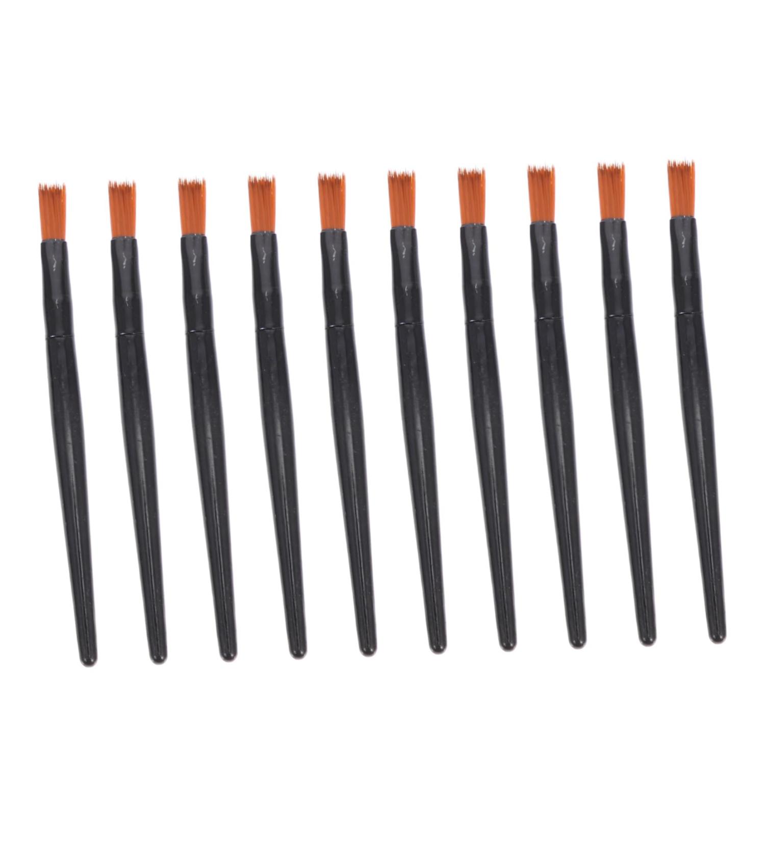 NOLITOY 100pcs Mini Lip Brush Set - Portable Makeup Applicator Eyelash & Lipstick Brushes for Women - Perfect for Travel - Buy Online on SooperMarket.com