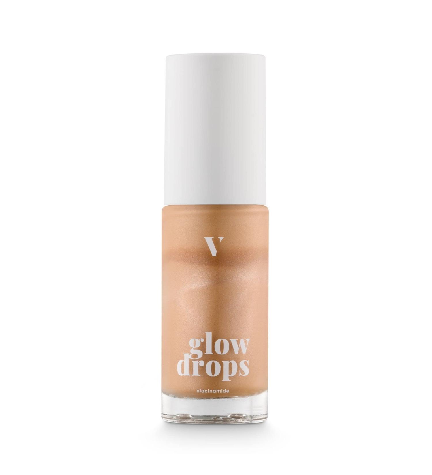 Venicebody Golden Glow Drops | Niacinamide Highlighter & Bronzer for Fresh Complexion (30ml) - Non-Self Tan Slightly Shimmering Liquid - Buy Online on SooperMarket.com