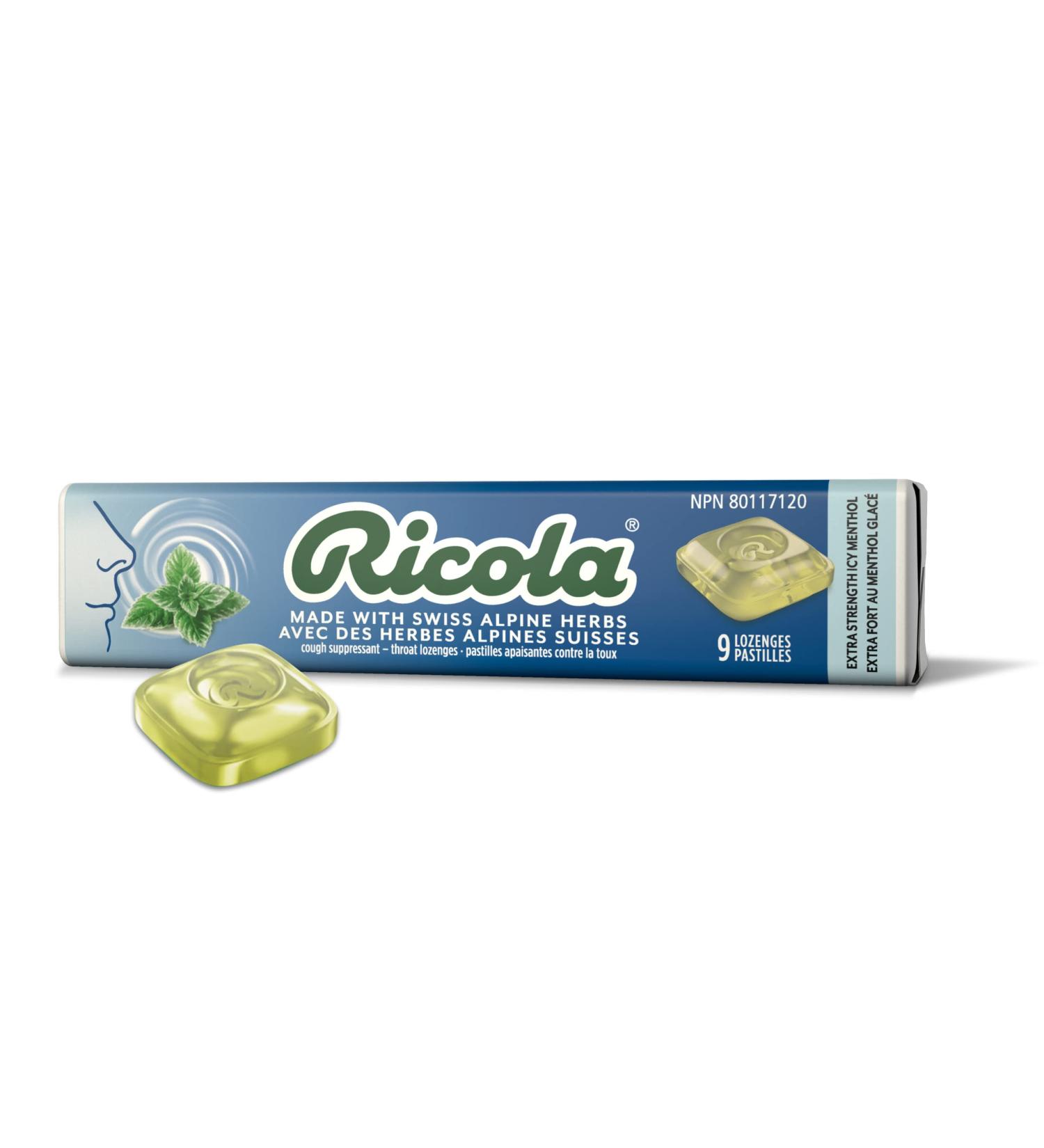 Ricola Stick - Extra Strength Icy Menthol - Buy Online on SooperMarket.com