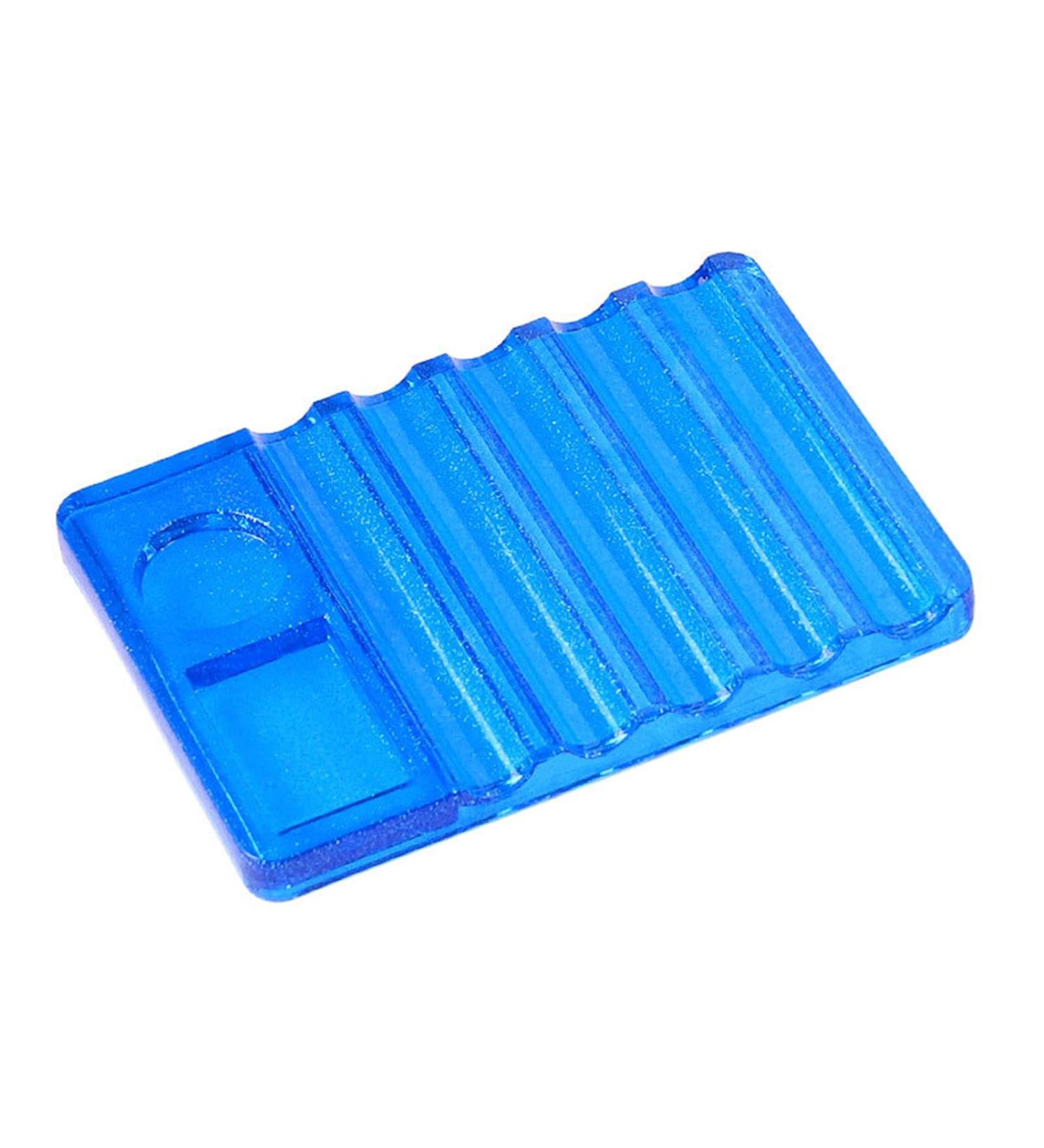 Worparsen Nail Art Palette Nail Brush Pen Holder Easy to Use for Lady Blue - Buy Online on SooperMarket.com