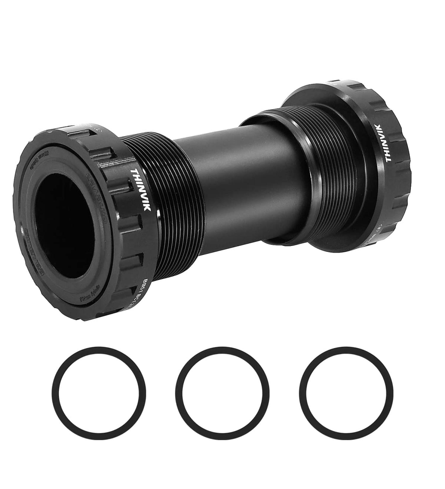 Thinvik BSA Bottom Bracket 68-73mm English for 24mm Spindle - Compatible with Shimano Crankset - Buy Online on SooperMarket.com