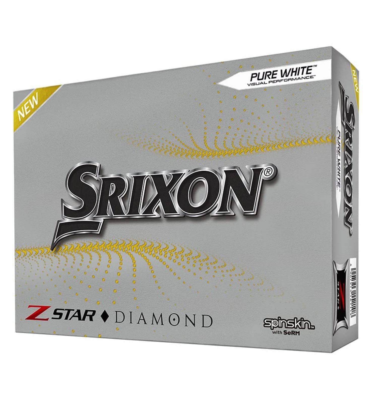 Srixon Z-Star Diamond White Golf Ball - Premium Performance for Best Results - Buy Online on SooperMarket.com