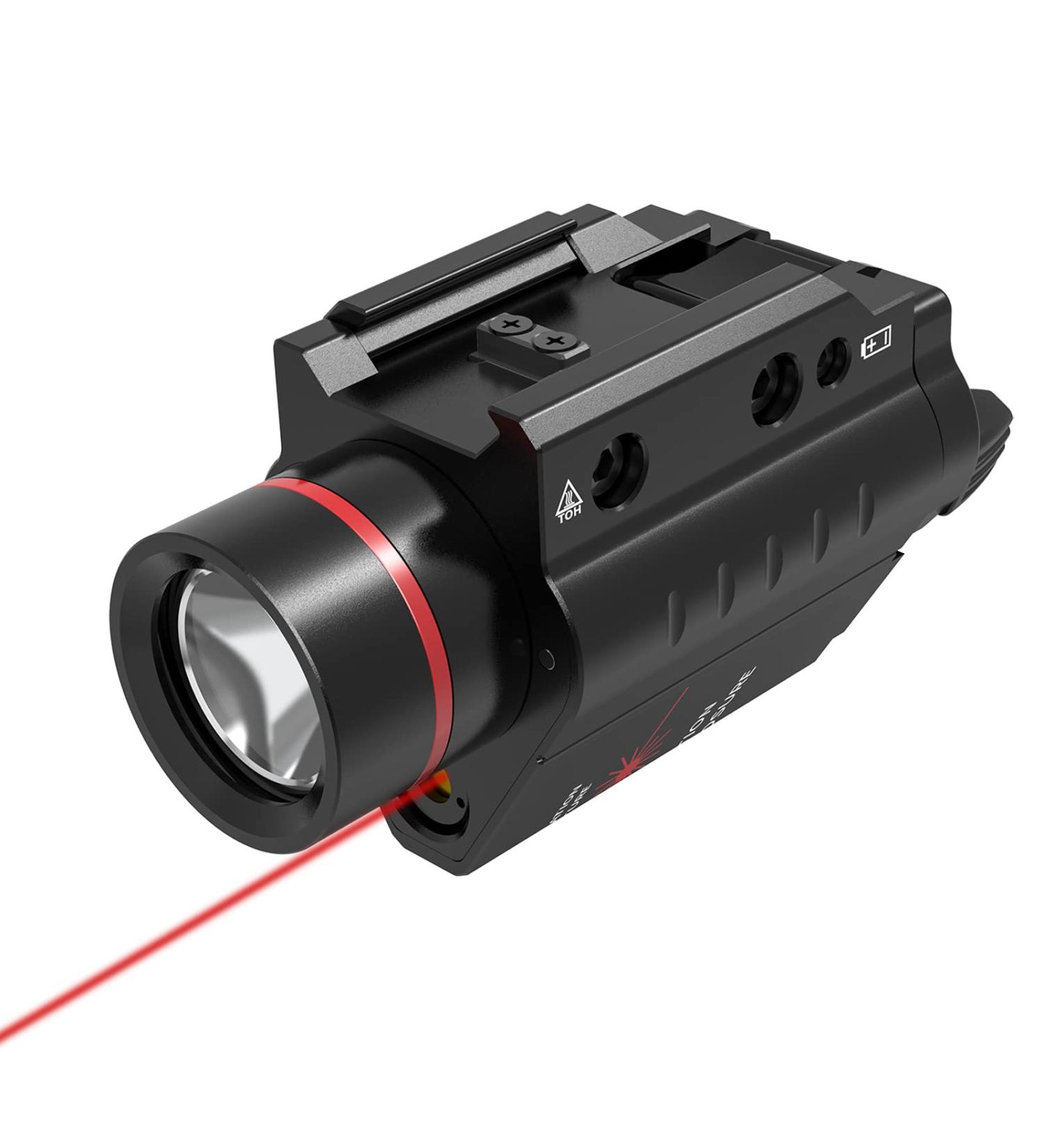 Meta Title: Feyachi LF-38 Red Laser Flashlight Combo 200 Lumen | Weapon Light with Picatinny Rail Mount - Buy Online on SooperMarket.com