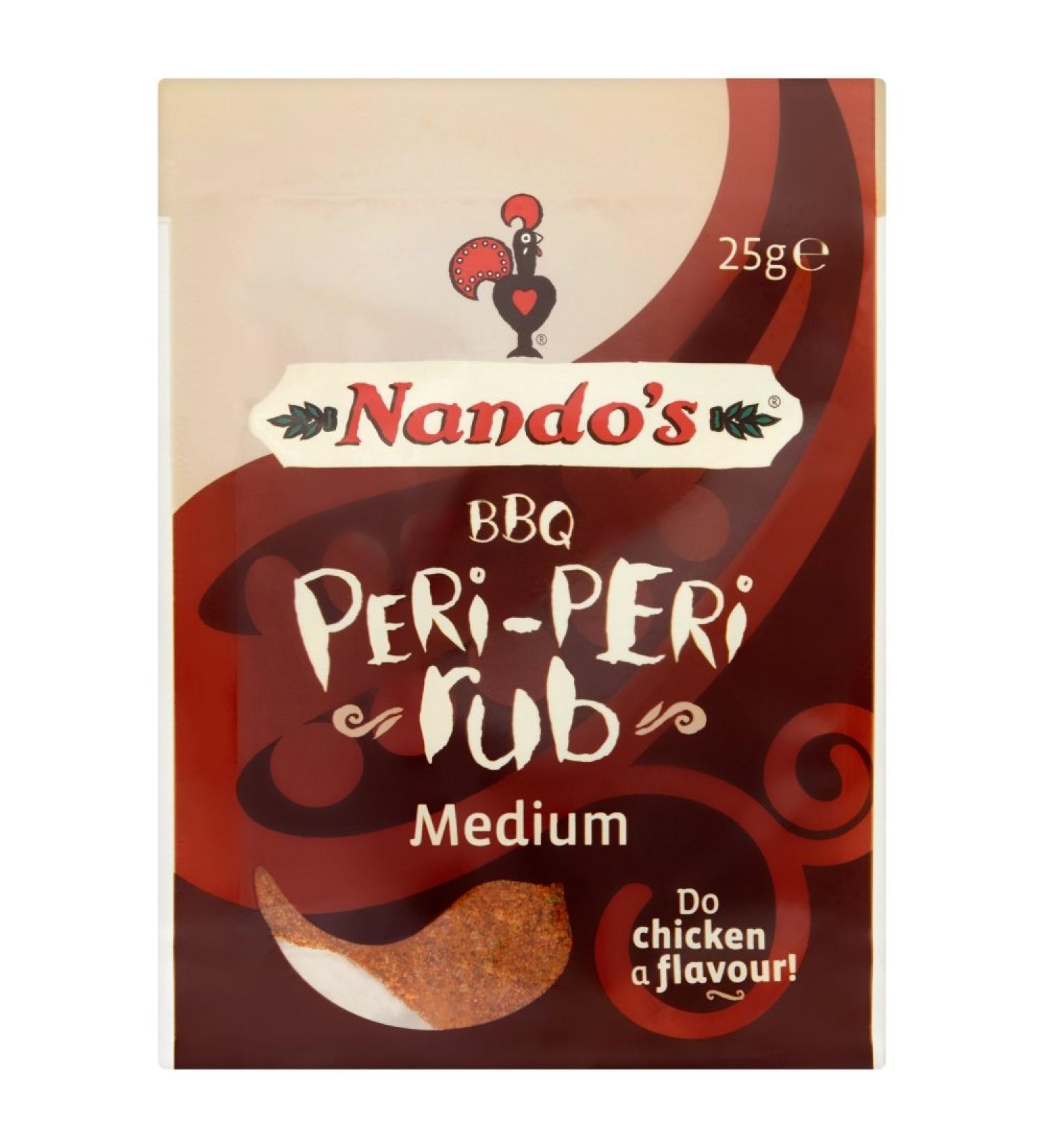 Nando's BBQ Peri Peri Medium Seasoning 25g - Buy Online on SooperMarket.com