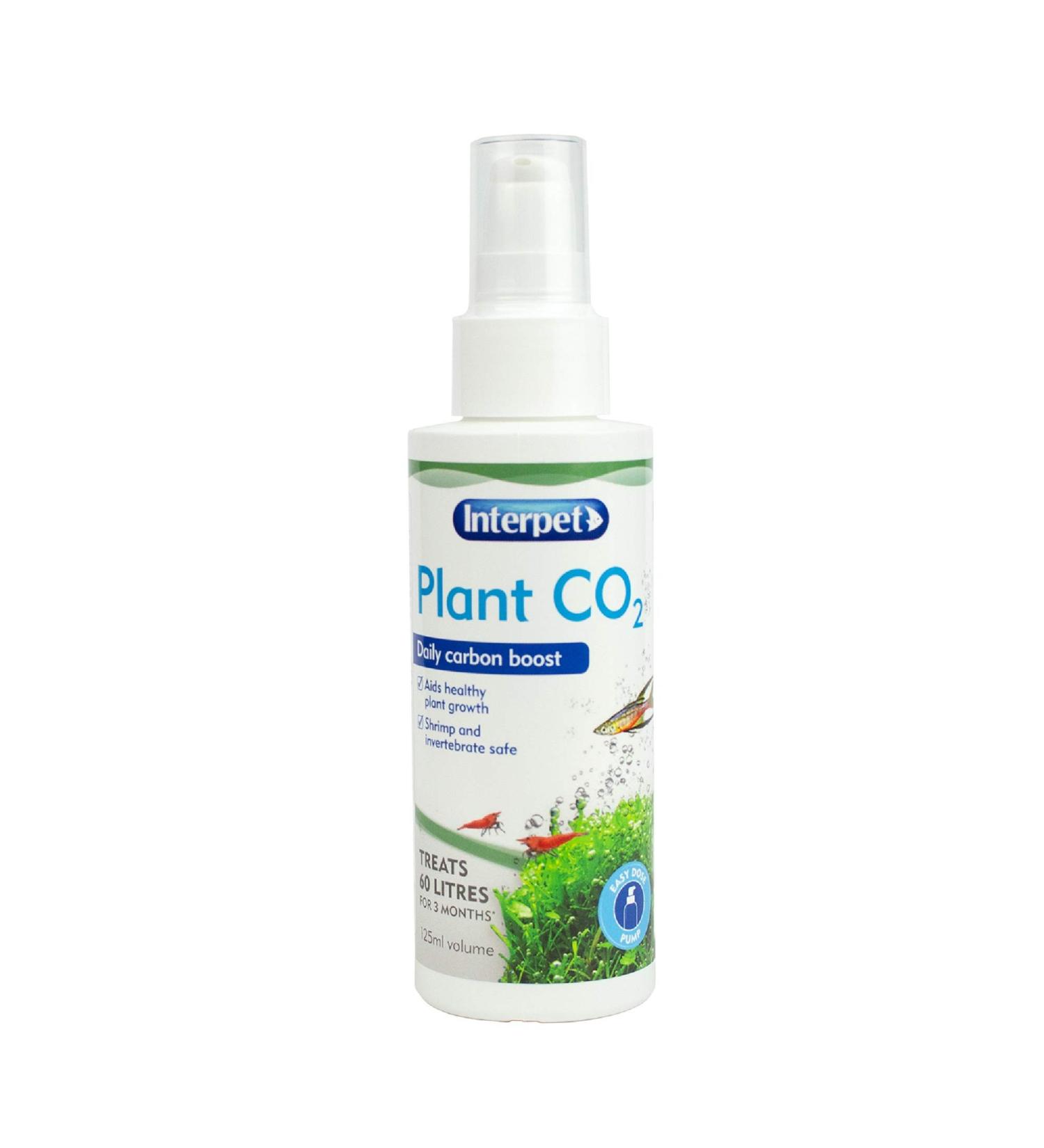 Interpet Liquid Aquarium Plant CO2 Daily Carbon Boost 125ml - Promotes Healthy Plant Growth - Buy Online on SooperMarket.com