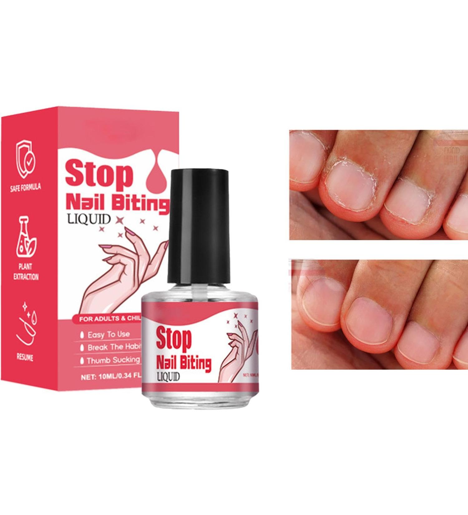 Teksome Nail Biting Polish For Kids | 10ML Anti Bite Nail Polish | Stop Nail Biting Finger Nail Biting Polish Stop Biting Nails Kids Dual-Effect For Kids And Adults - Buy Online on SooperMarket.com