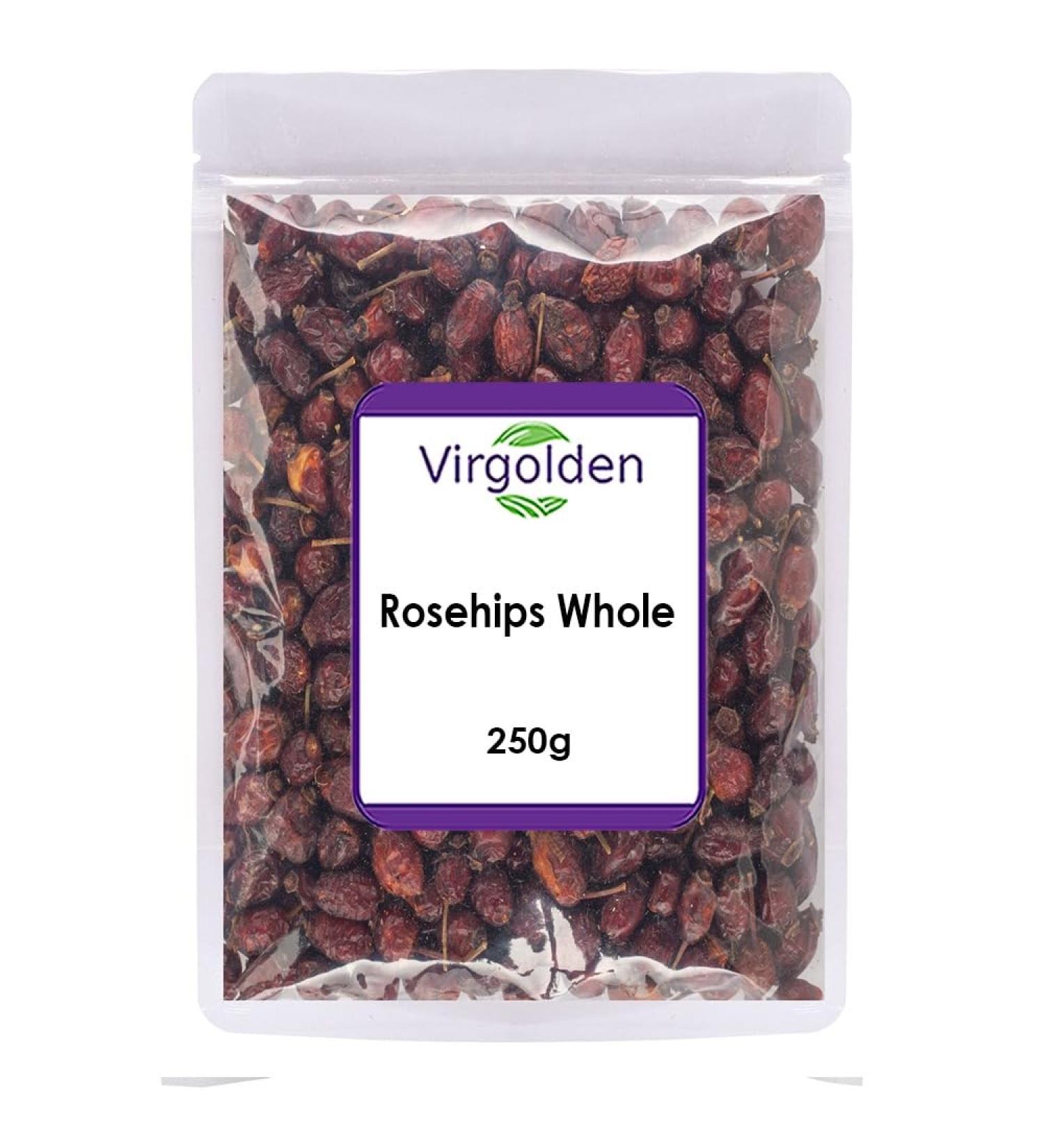 Rosehips Whole 250g by Virgolden - Buy Online on SooperMarket.com