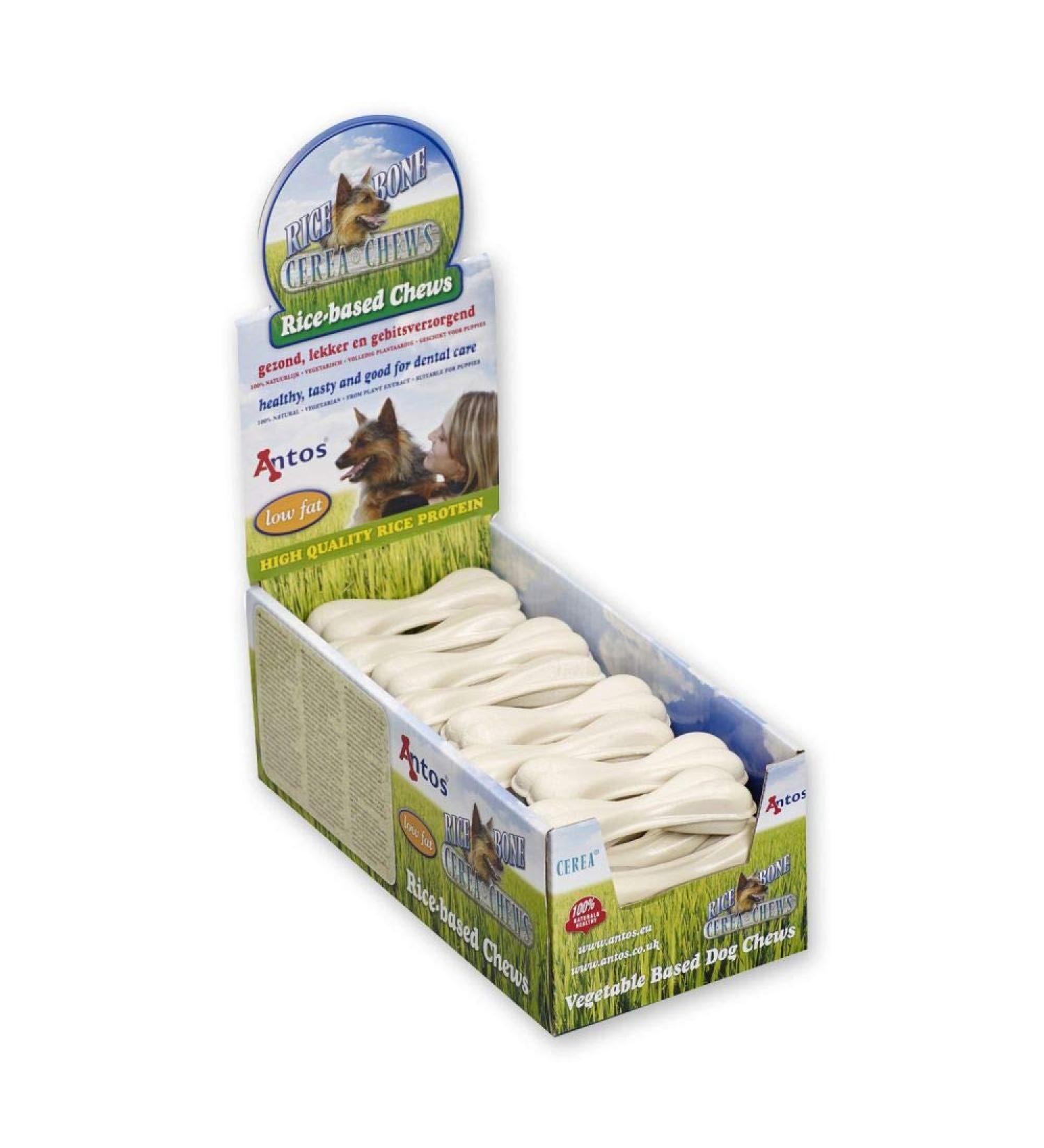 Antos Rice Bone Natural Dog Chew 1 Pack of 35