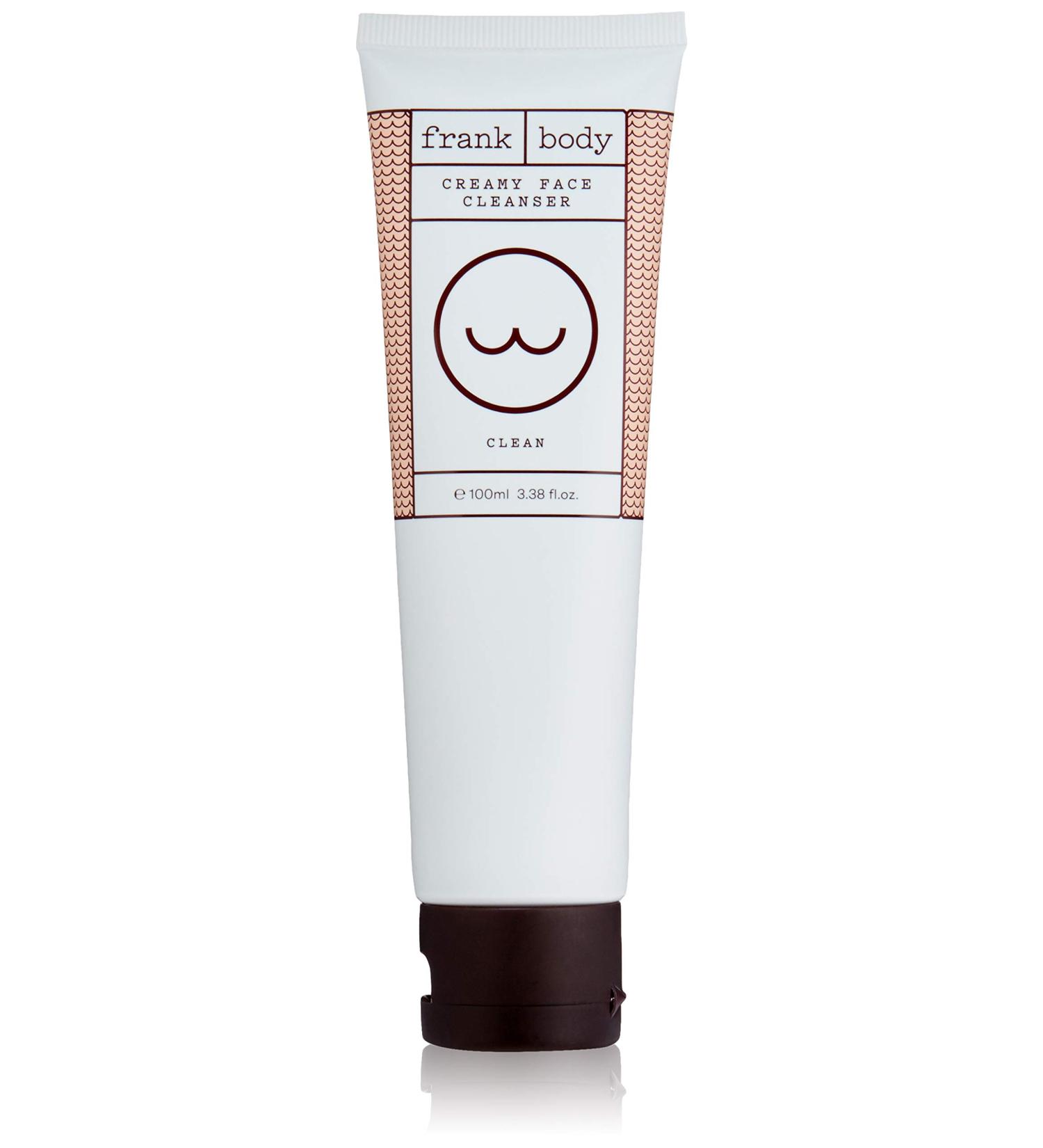 Frank Body Creamy Face Cleanser 3.38oz - Hydrating Charcoal Cleanser for Acne | Removes Makeup & Impurities | Activated Charcoal, Coffee Seed Extract & Grapeseed Oil | 100ml - Buy Online on SooperMarket.com