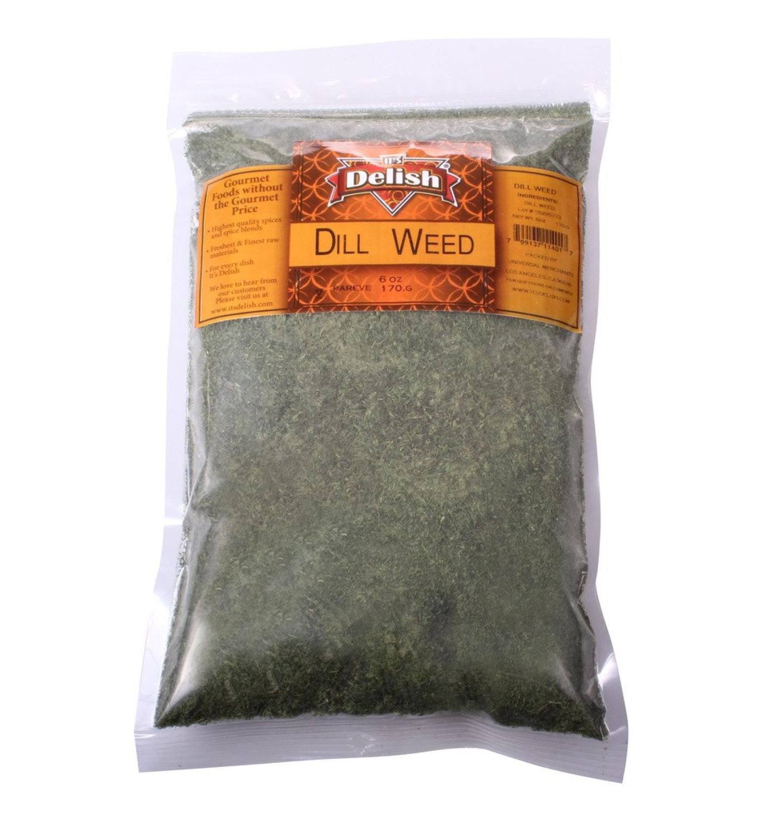 Its Delish Dried Dill Weed 20 Lbs Bulk Bag - Premium All Natural Fresh Dry Dill Spice for Soups, Fish, Chicken, Salad Dressing, and Dips - Gourmet Kosher Spices - 320 Ounce - Buy Online on SooperMarket.com