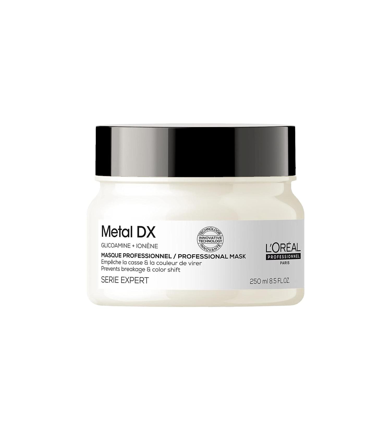 L'Or al Professionnel Metal DX Mask for Color-Treated Hair | Radiant Colors & Shine | Serie Expert - International Shipping - Buy Online on SooperMarket.com