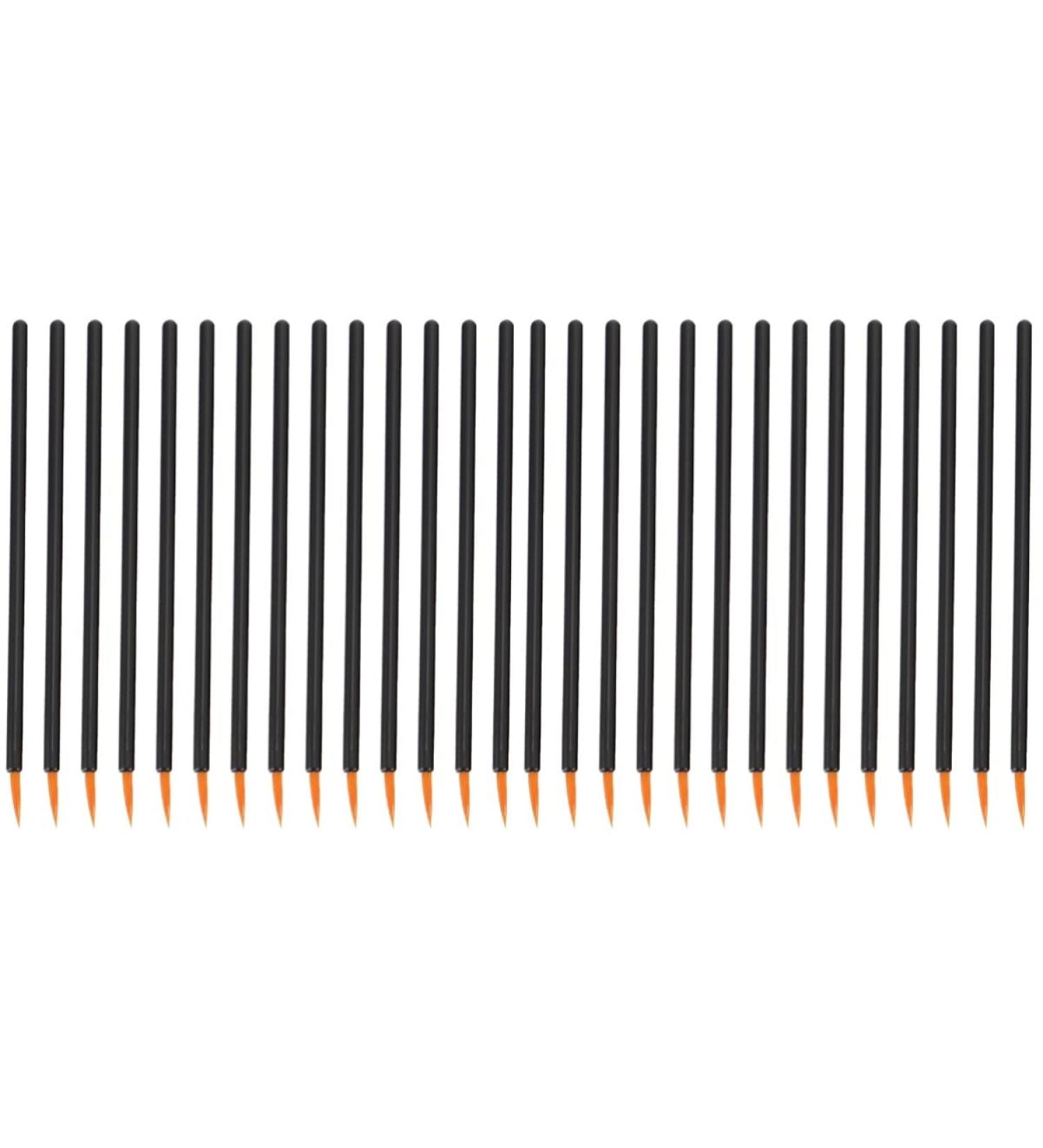 FRCOLOR 200 Pcs Disposable Eyeliner Brush - Premium Makeup Tool for Perfect Eyeliner & Eye Cosmetics | Black 9x6.5cm - Buy Online on SooperMarket.com