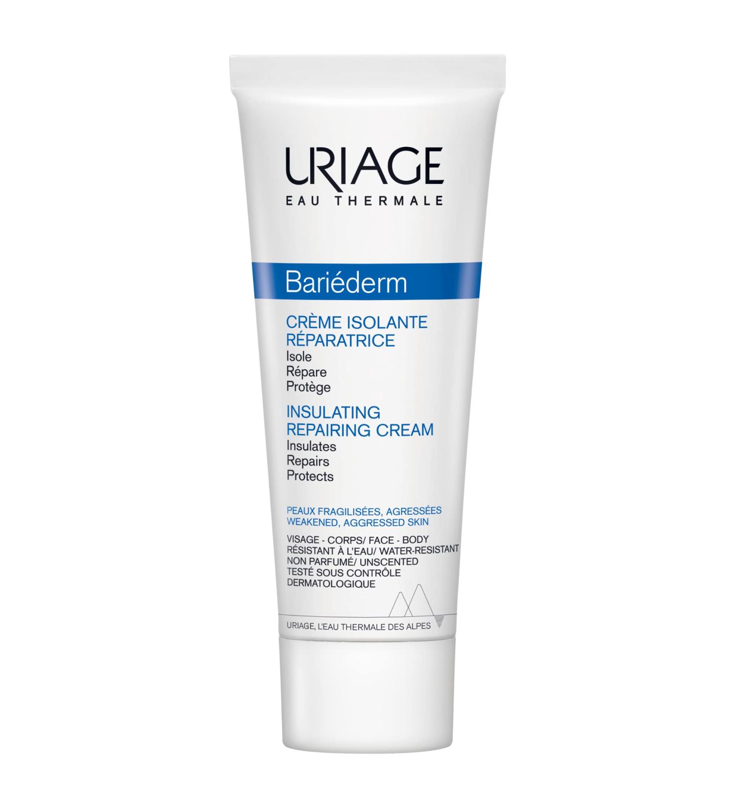Uriage Bariederm Insulating Repairing Cream 2.5 oz - Fragrance-Free Skin Repair - Buy Online on SooperMarket.com