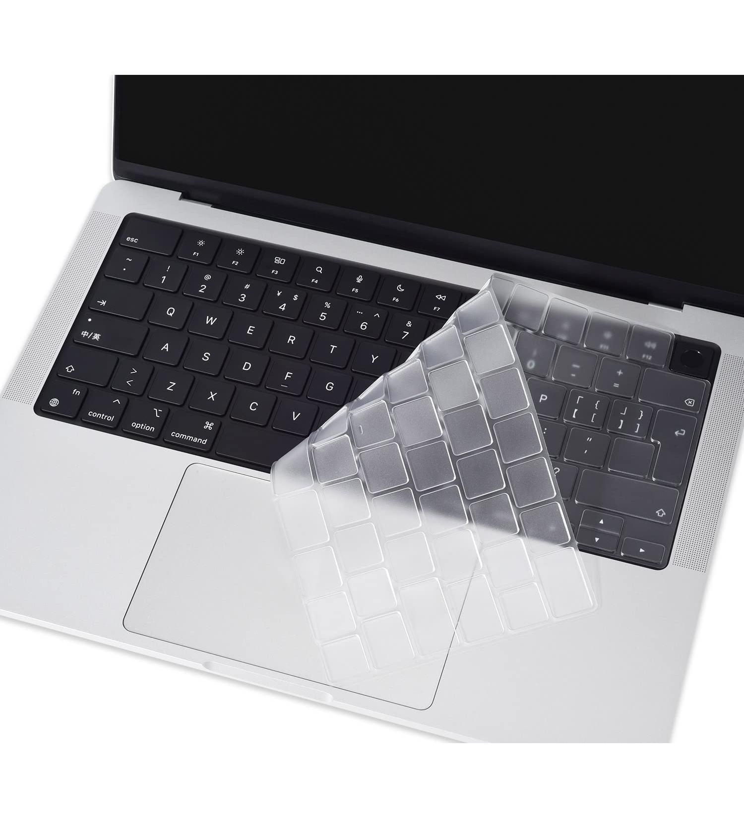 CaseBuy Premium Keyboard Cover for 2024 2023 MacBook Air 15.3 inch M2 M3 Chip A2941 & 2024 2023 2022 Macbook Air 13.6 inch M2 M3 A2681 EU Layout Keyboard Protector -Clear MacBook Air 13" 15"(2022-2024) - Buy Online on SooperMarket.com