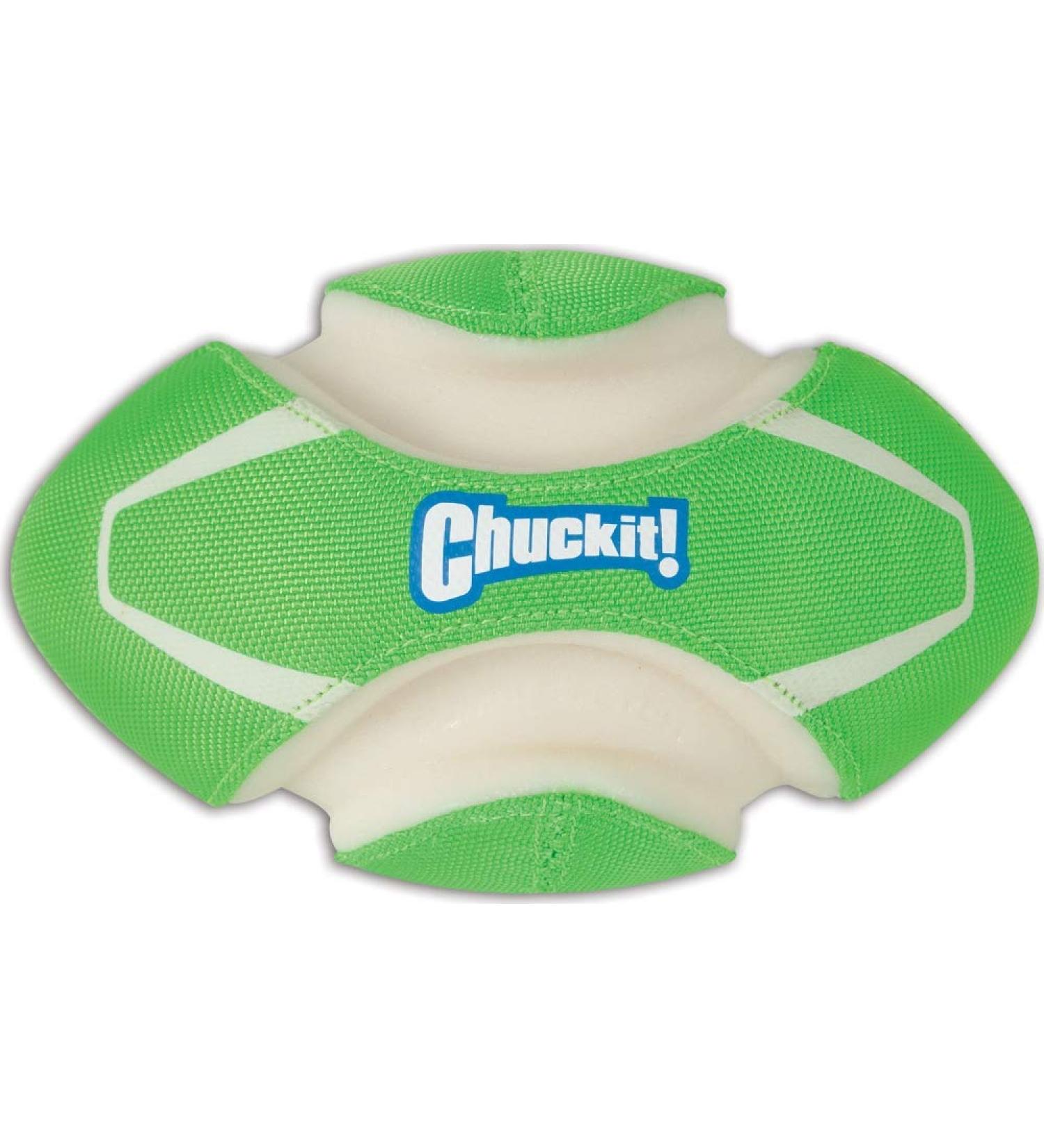 Chuckit! CH32306 Fumble Fetch Max Glow - Small Green/White Fetch Toy | International Shipping Available - Buy Online on SooperMarket.com