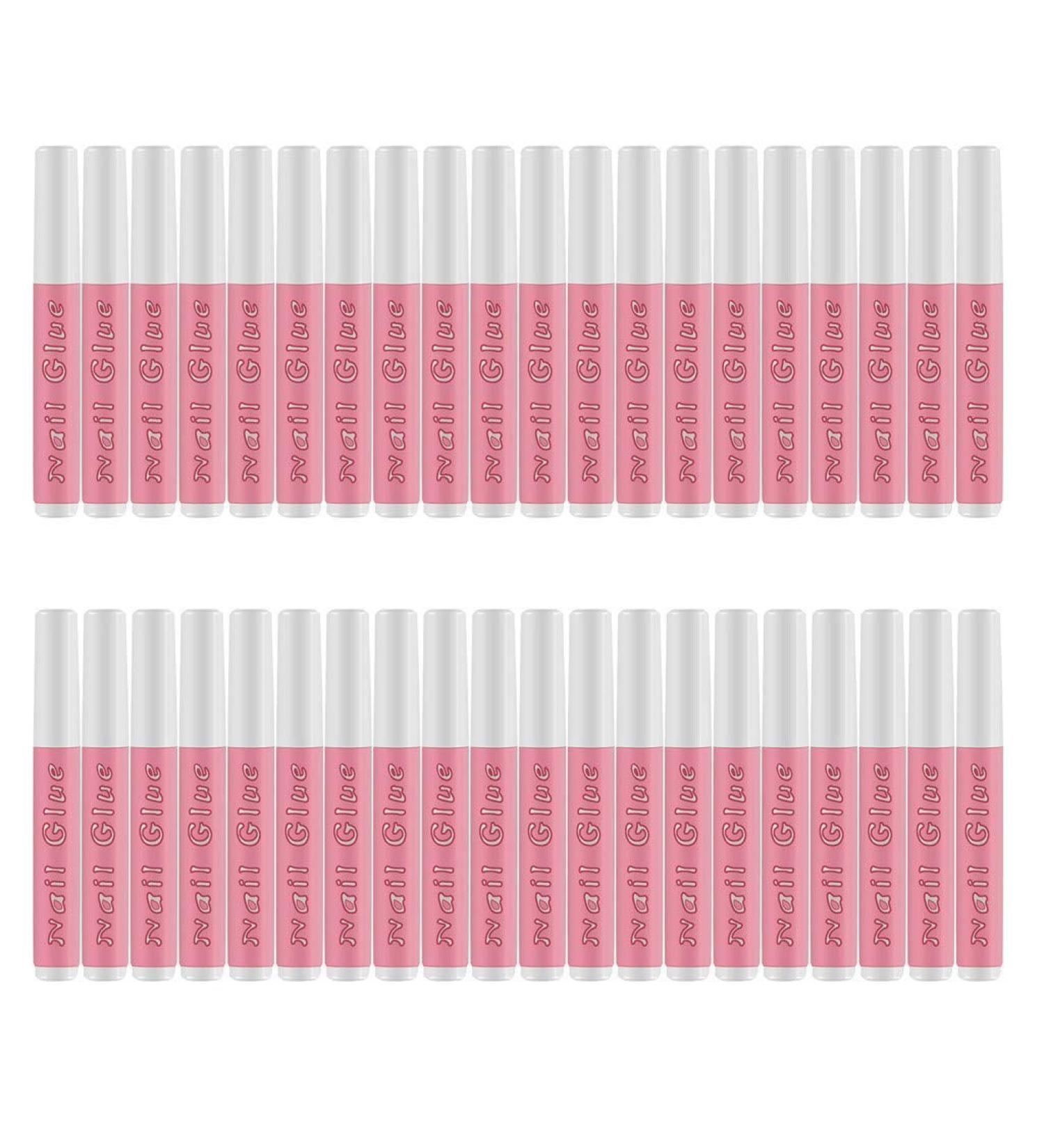 4Opcs Nail Tip Glue Professional Quick Drying Nail Glue False Adhesive Nail Glue Acrylic For Women Girls Nail Art Decoration Environmentally friendly and durableSkillful processing - Buy Online on SooperMarket.com