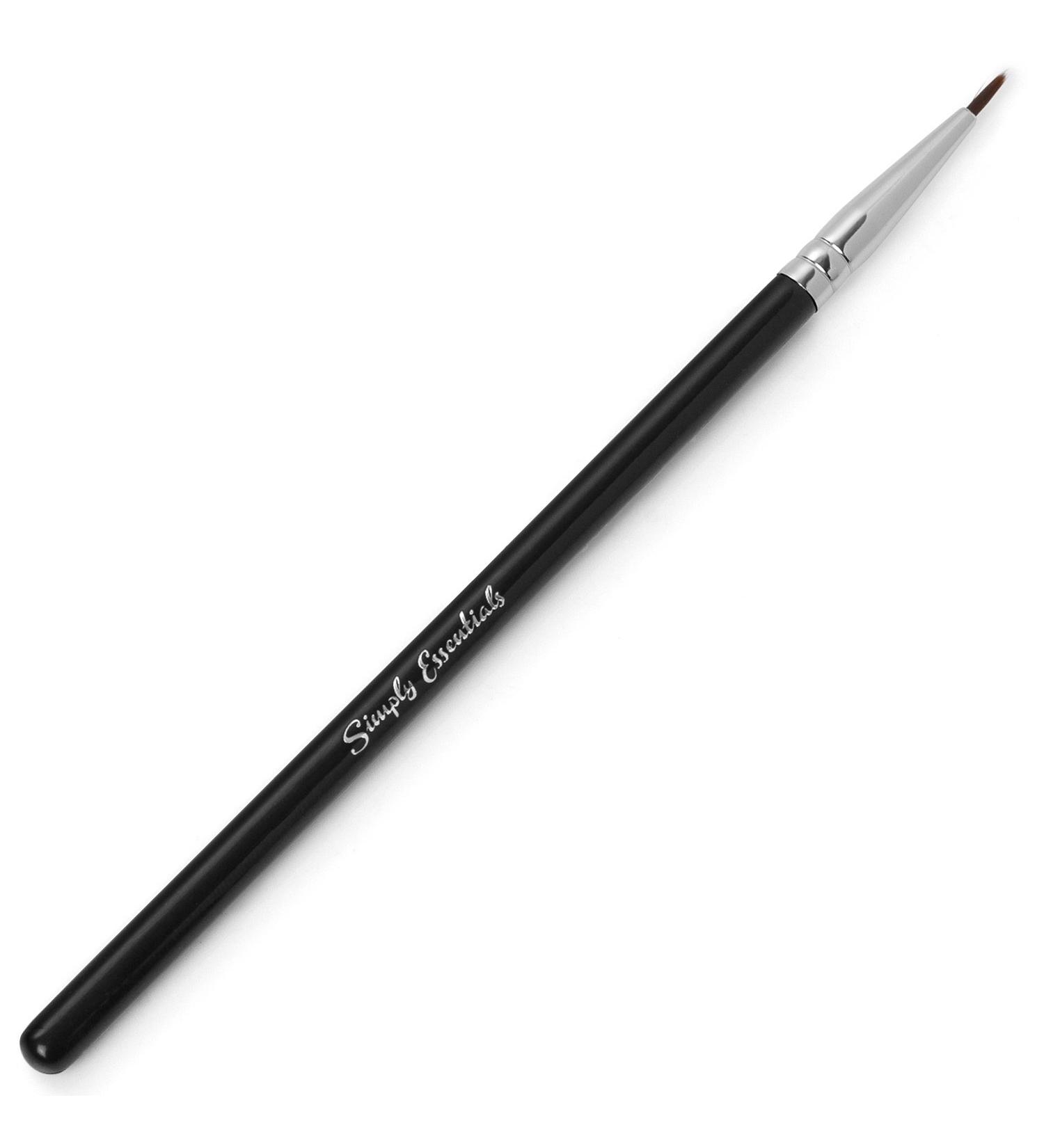 Professional Gel Eyeliner Brush - Premium Quality Flat Makeup Brush for Fine Lines - Thin Synthetic Bristles - Economical Price - Buy Online on SooperMarket.com