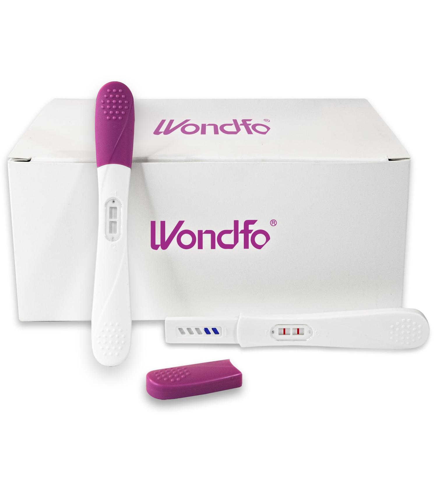 Wondfo Pregnancy Test Sticks 25 Pack - Rapid Detection Midstream Get One Step HCG Urine Test Result at Home - Get your HCG Result in 5 Seconds 25 count (Pack of 1) - Buy Online on SooperMarket.com