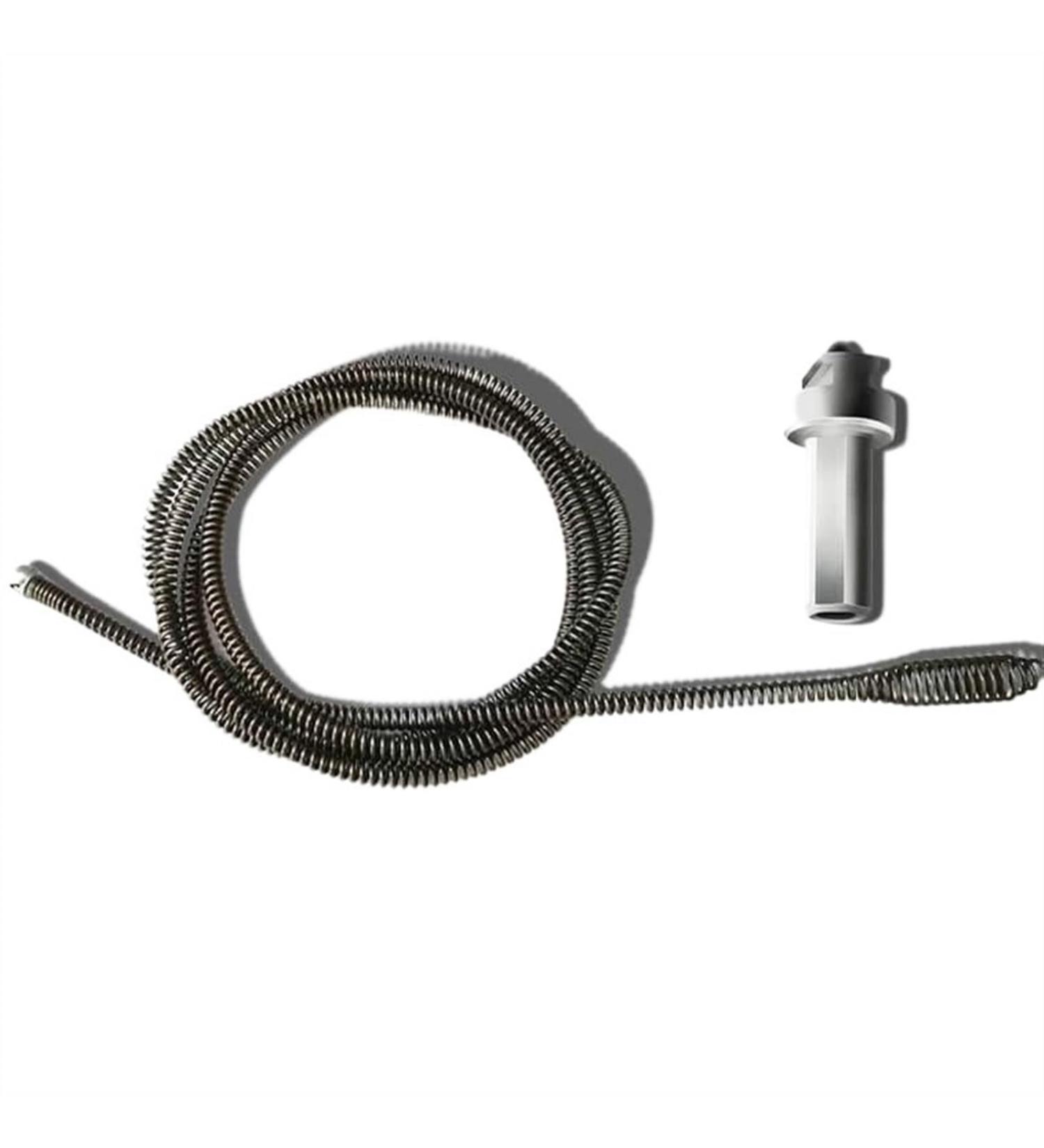 Spring Pipe Dredging Tools | Ultimate Drain Cleaner for Clogged Sinks Basins & Toilets International Shipping Available - Buy Online on SooperMarket.com
