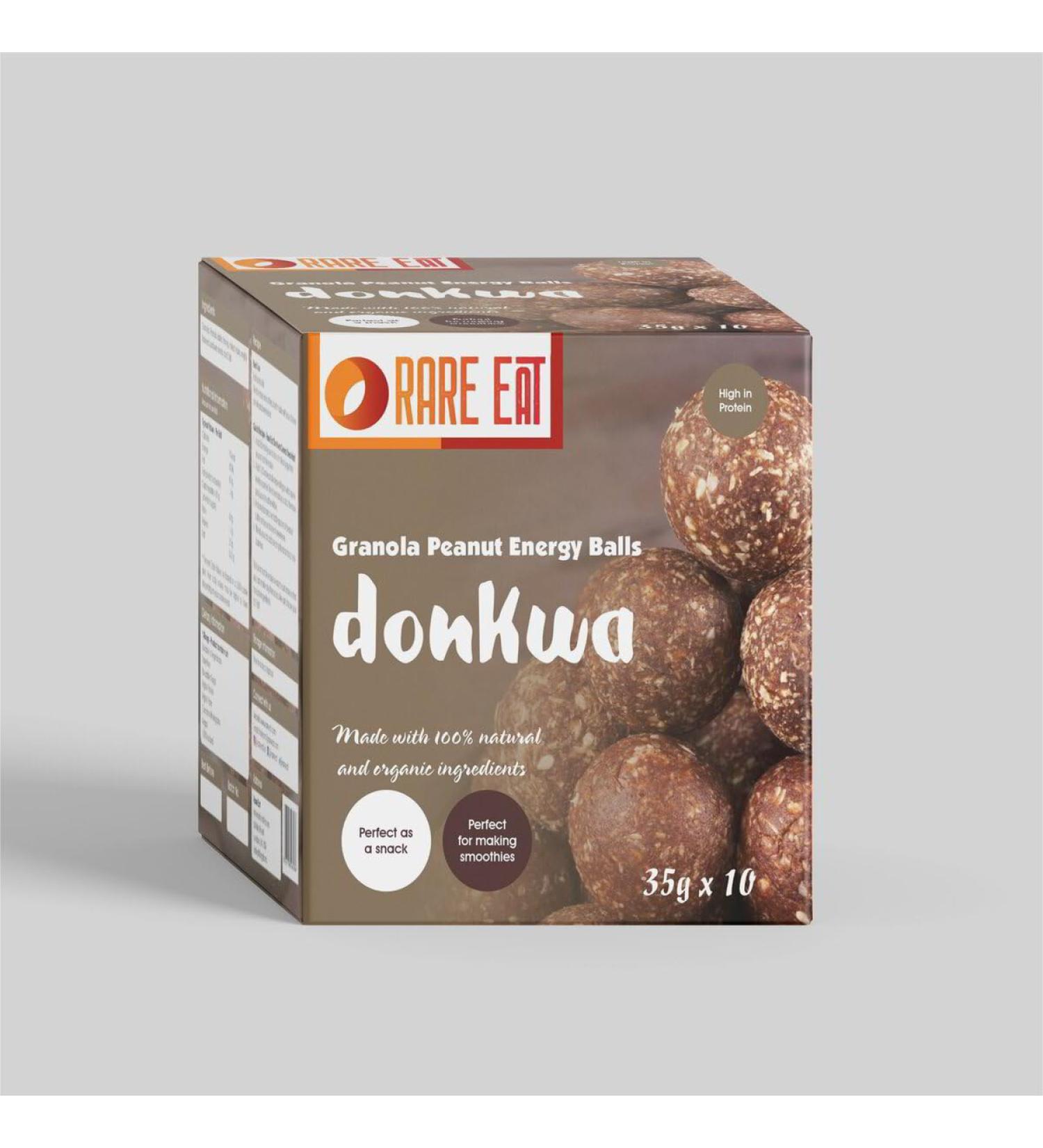 Granola Peanut Energy Balls | Donkwa| Dankwa (Pack of 20)