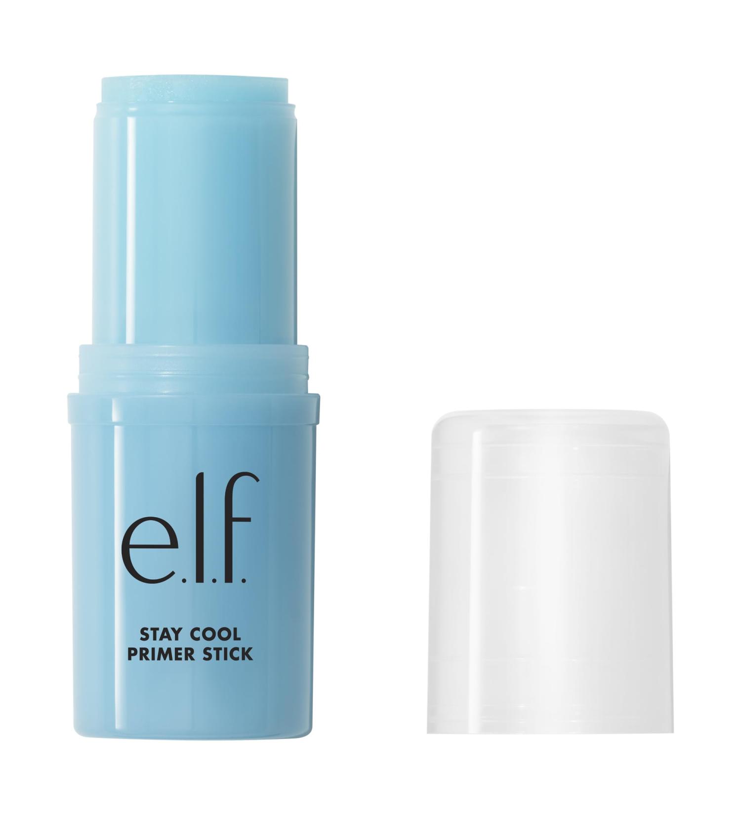 e.l.f. Stay Cool Primer Stick - Hydrating Gel Primer Aloe Infused Vegan & Cruelty-Free Perfect for Makeup Prep - Buy Online on SooperMarket.com