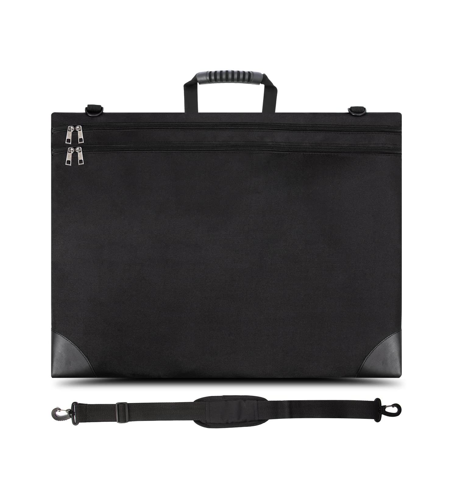 EUYZOU Art Portfolio Case 20 x 26 - Large Storage Folder with Handle for Poster Board - Art Carrying Tote Bag - Buy Online on SooperMarket.com