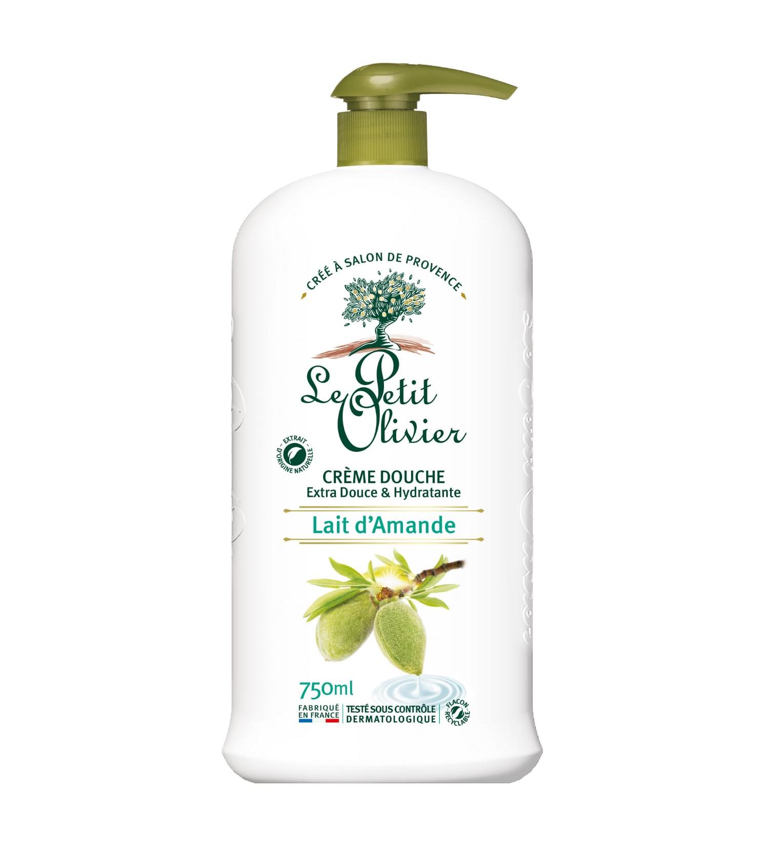 Le Petit Olivier Shower Cream Extra Soft Almond Milk 750 ml - Buy Online on SooperMarket.com
