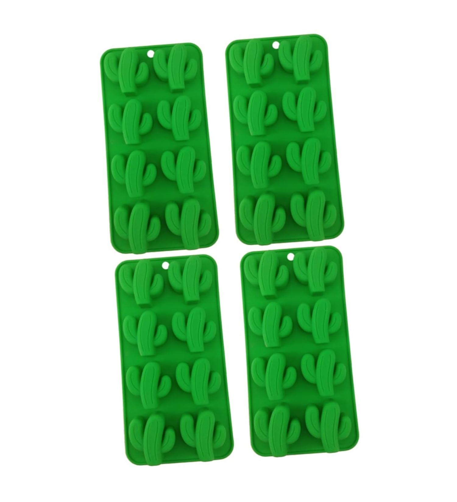 MAGICLULU DIY Soap Mold 4 Pcs Chocolate Silicone Molds Silicone Candy Molds Silicone Chocolate Mold Silicone Molds for Candy Silicone Molds for Chocolate Silicone Candy Moulds Cactus Soap 2pcsx2pcs - Buy Online on SooperMarket.com