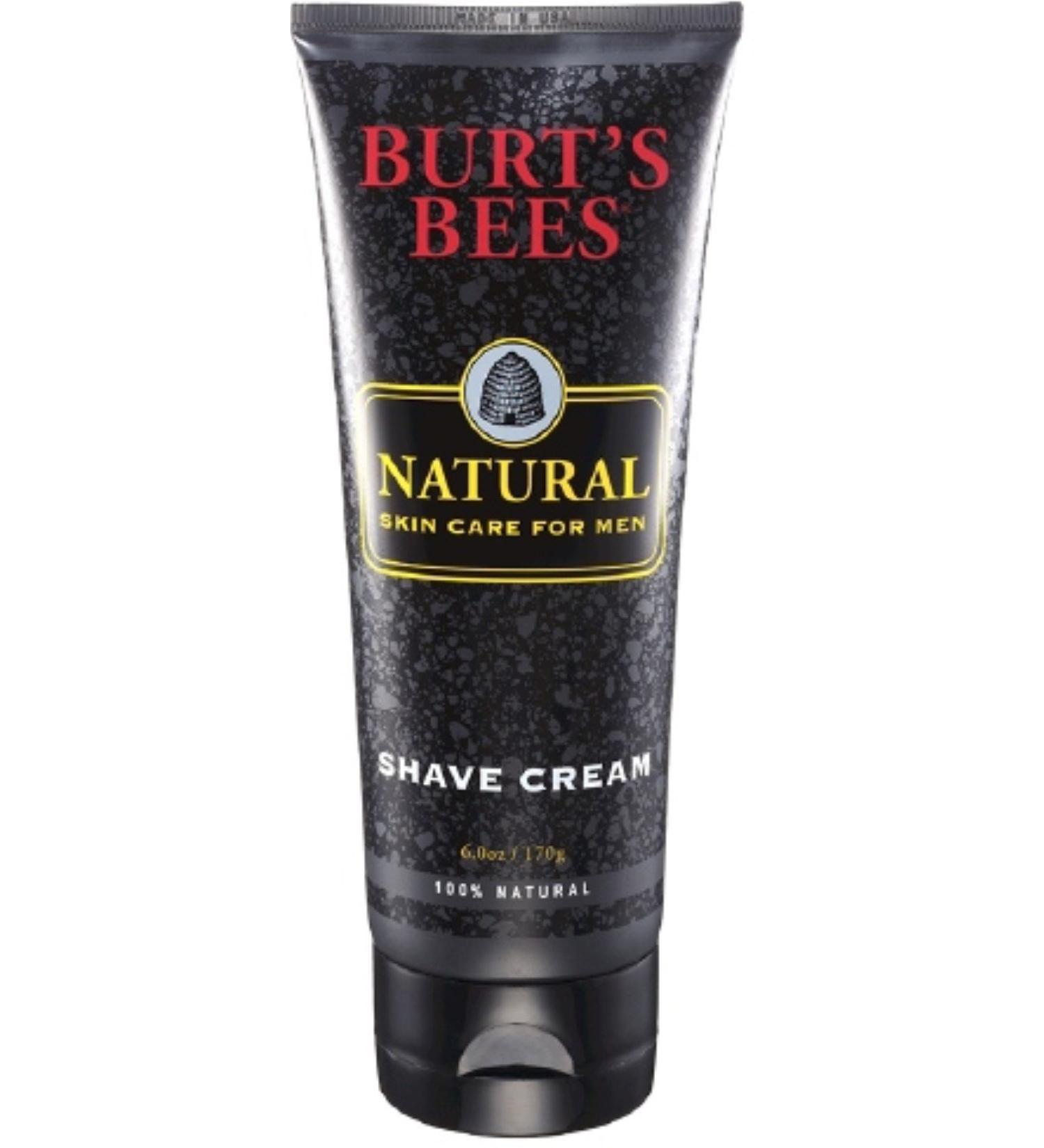 Burts Mens Shave Cream Size 6.Z Burt'S Bees Natural Skin Care For Men Shave Cream